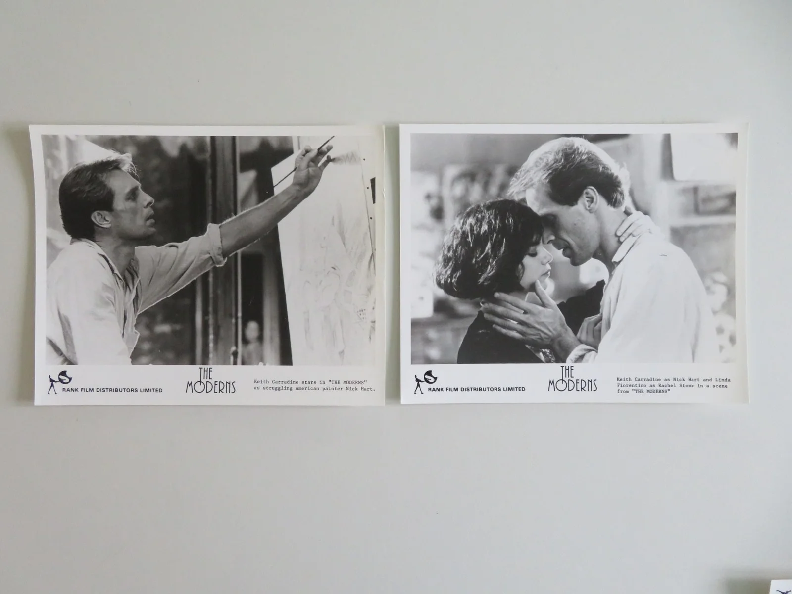 THE MODERNS MOVIE STILL PHOTO LOT OF 11 KEITH CARRADINE LINDA FIORENTINO 1988, изображение 3