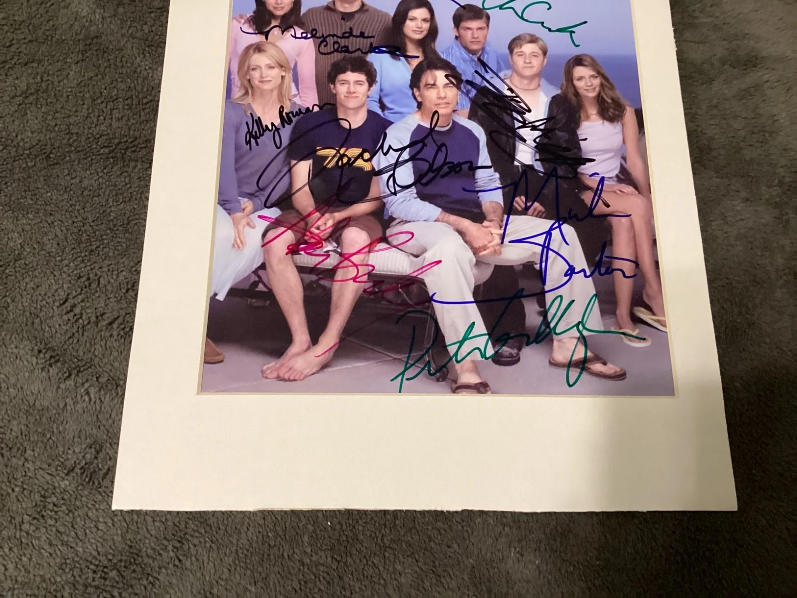 Ben MCKenzie, Mischa Barton, Adam Brody, Rachel Bilson — THE OC CAST SIGNED AUTOGRAPHED 8x10 PHOTO COA BARTON BRODY BILSON MCKENZIE + 5!!, изображение 3