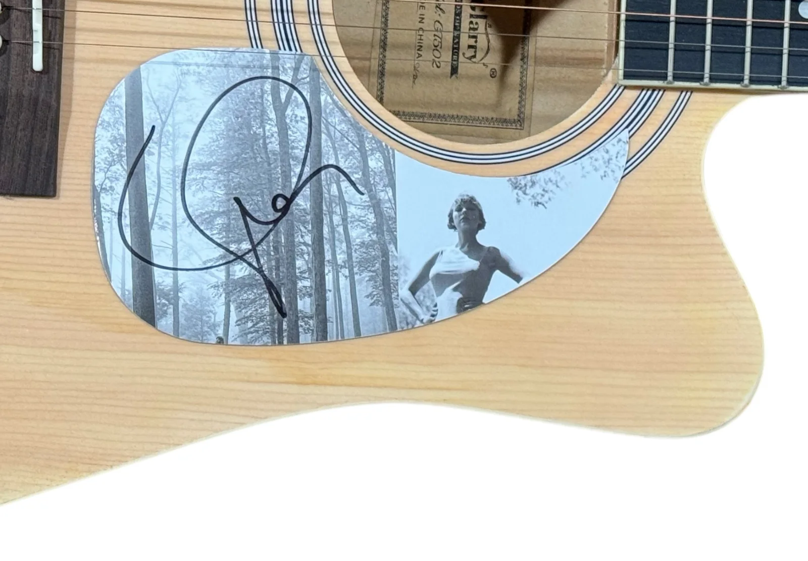Taylor Swift Signed Autograph Full Size Acoustic Guitar Folklore 1989 TTPD ACOA, image 2