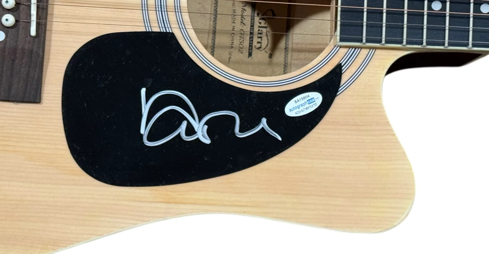David Marks "The Beach Boys" Signed Autograph Full Size Acoustic Guitar ACOA COA, image 3