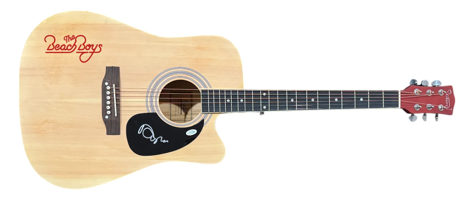 David Marks "The Beach Boys" Signed Autograph Full Size Acoustic Guitar ACOA COA, image 4