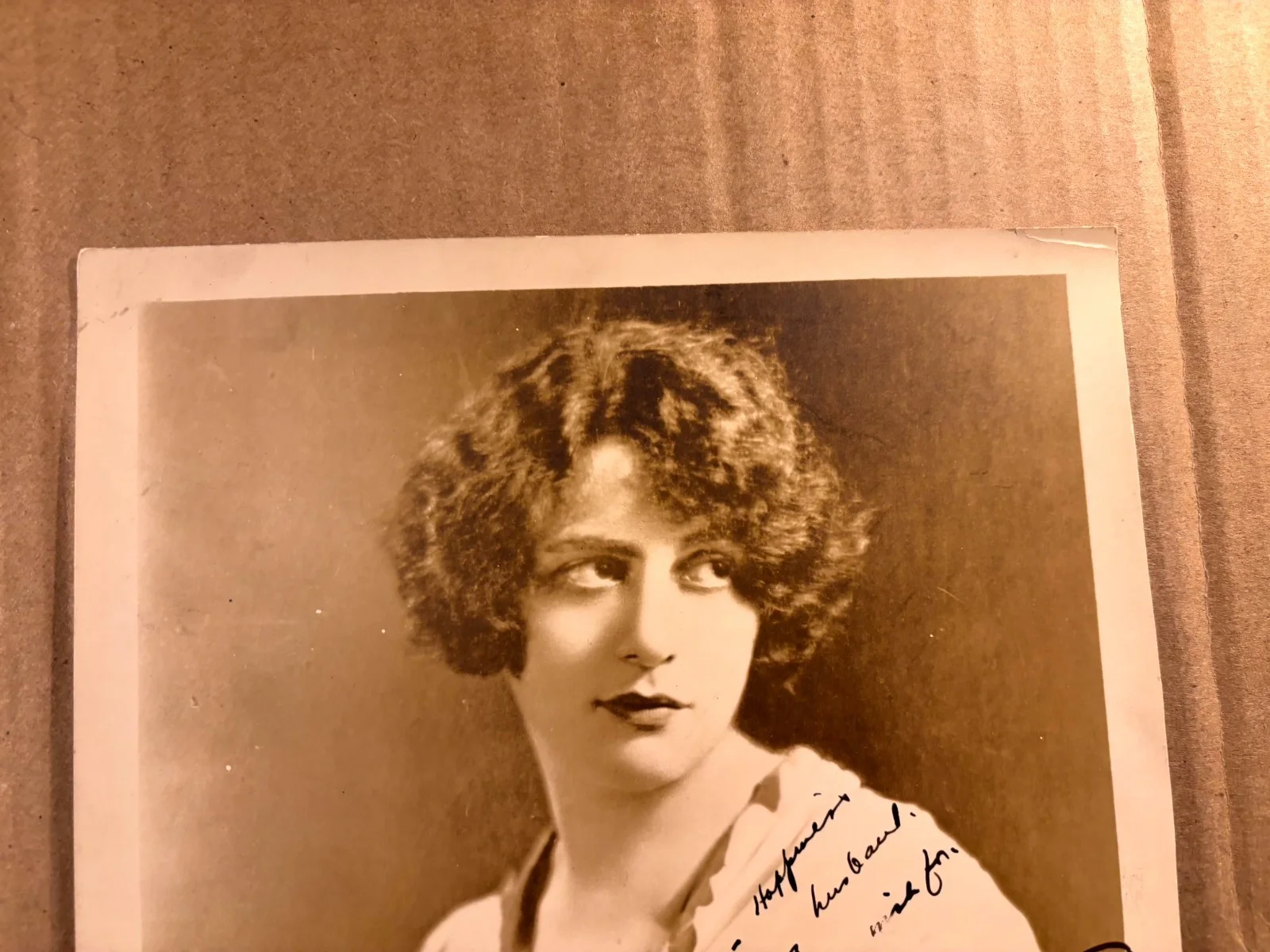 Sophie Braslau Very Rare Very Early Autographed 8/10 Photo 20s d.'35, изображение 2