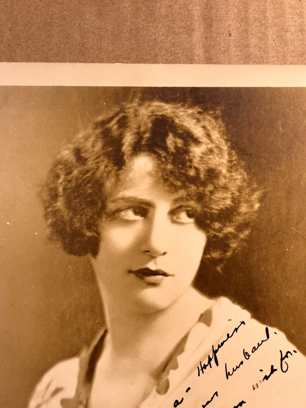 Sophie Braslau Very Rare Very Early Autographed 8/10 Photo 20s d.'35, изображение 4