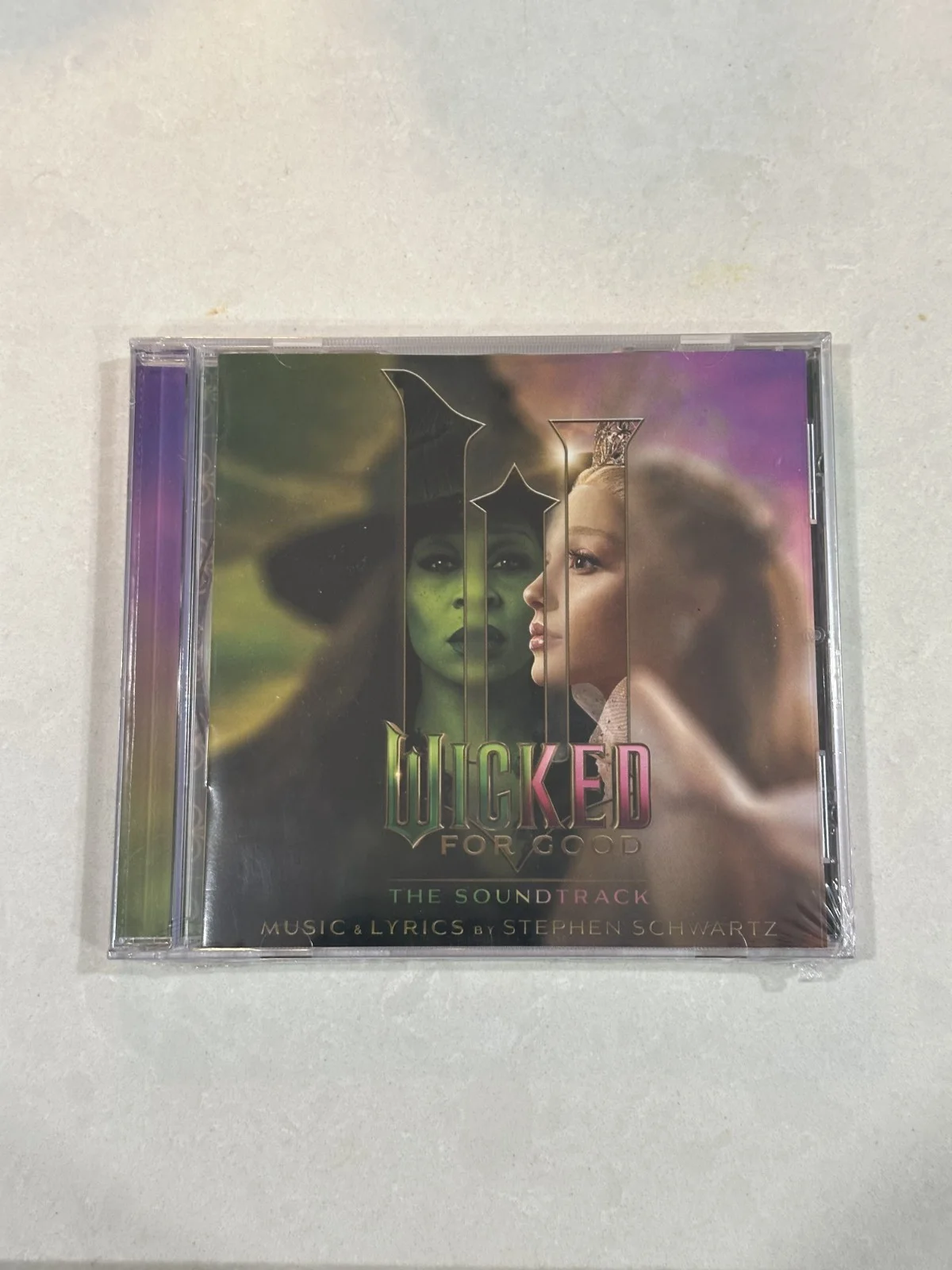 Wicked: For Good The Soundtrack CD signed insert FULL SIGNATURE, image 2