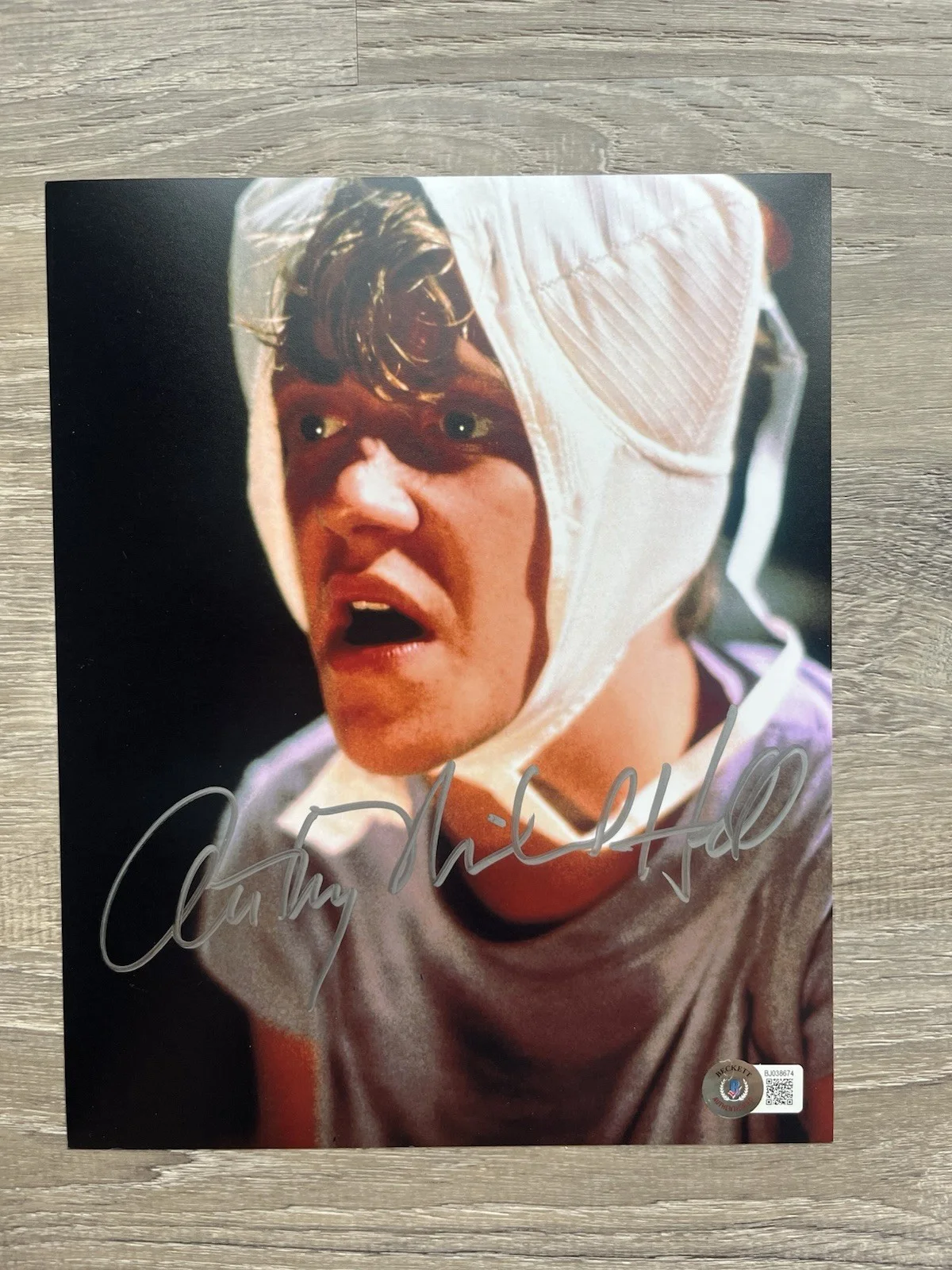 Anthony Michael Hall — Anthony Michael Hall Signed 8x10 Photo Weird Science Beckett COA Breakfast Club, изображение 2