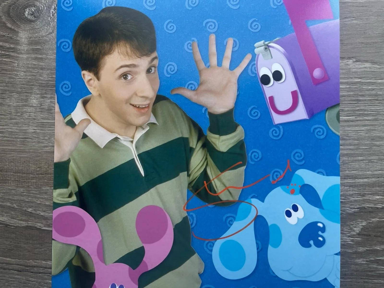 Steve Burns — Steve Burns Signed Blues Clues 11x14 Photo Beckett COA Nickelodeon, image 3