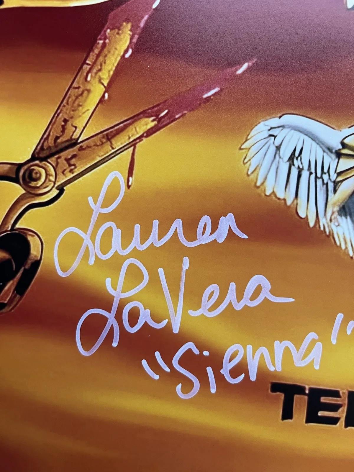 Lauren LaVera — Lauren LaVera Signed Terrifier 2 11x14 Photo JSA COA Sienna Art The Clown Horror, изображение 4