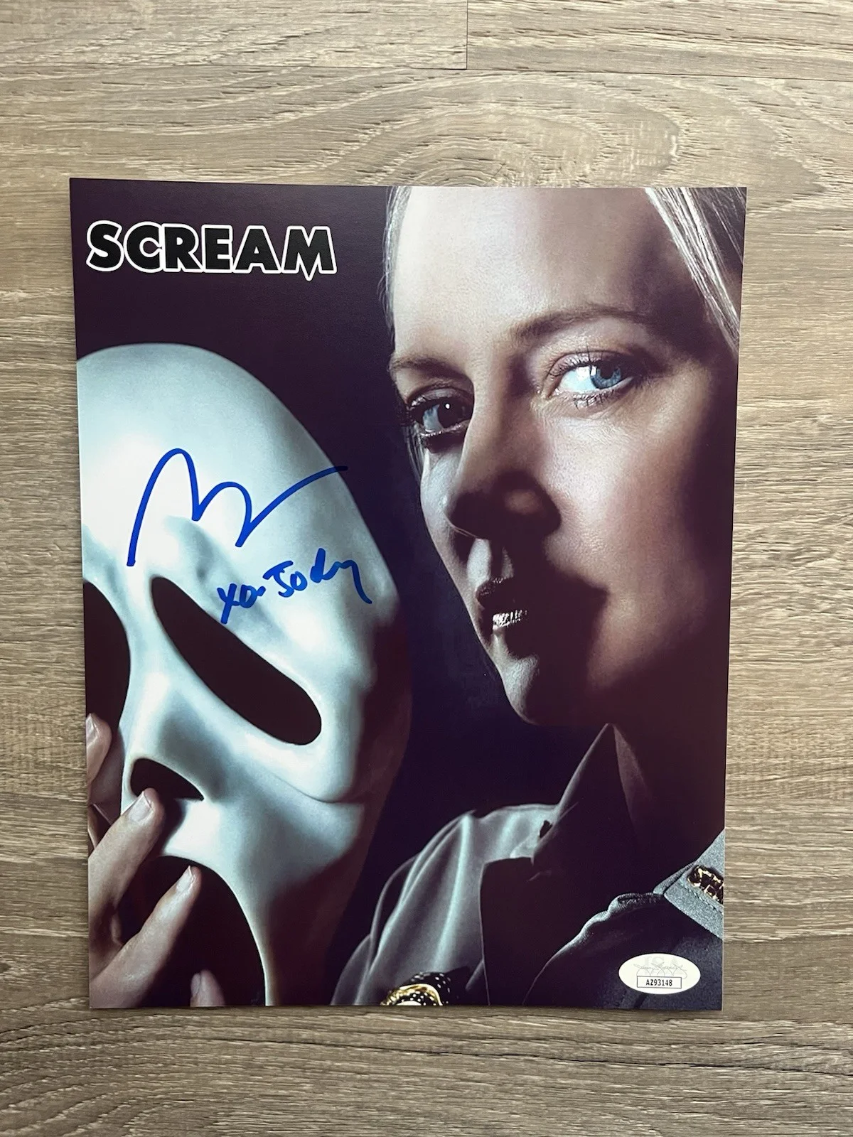 Marley Shelton — Marley Shelton Signed Scream 8x10 Photo JSA COA Judy Hicks Ghostface Horror, изображение 2