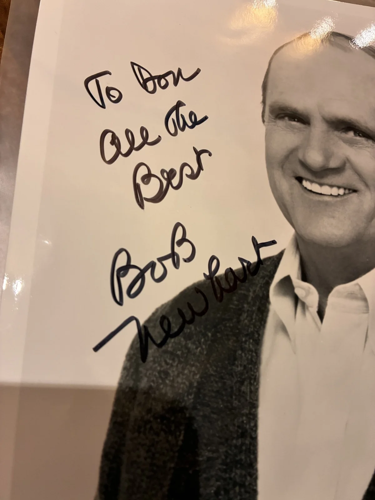 Bob Newhart — BOB NEWHART (1929-2024) (BOB NEWHART SHOW~AUTOGRAPHED 8 x 10 PHOTO~, изображение 2
