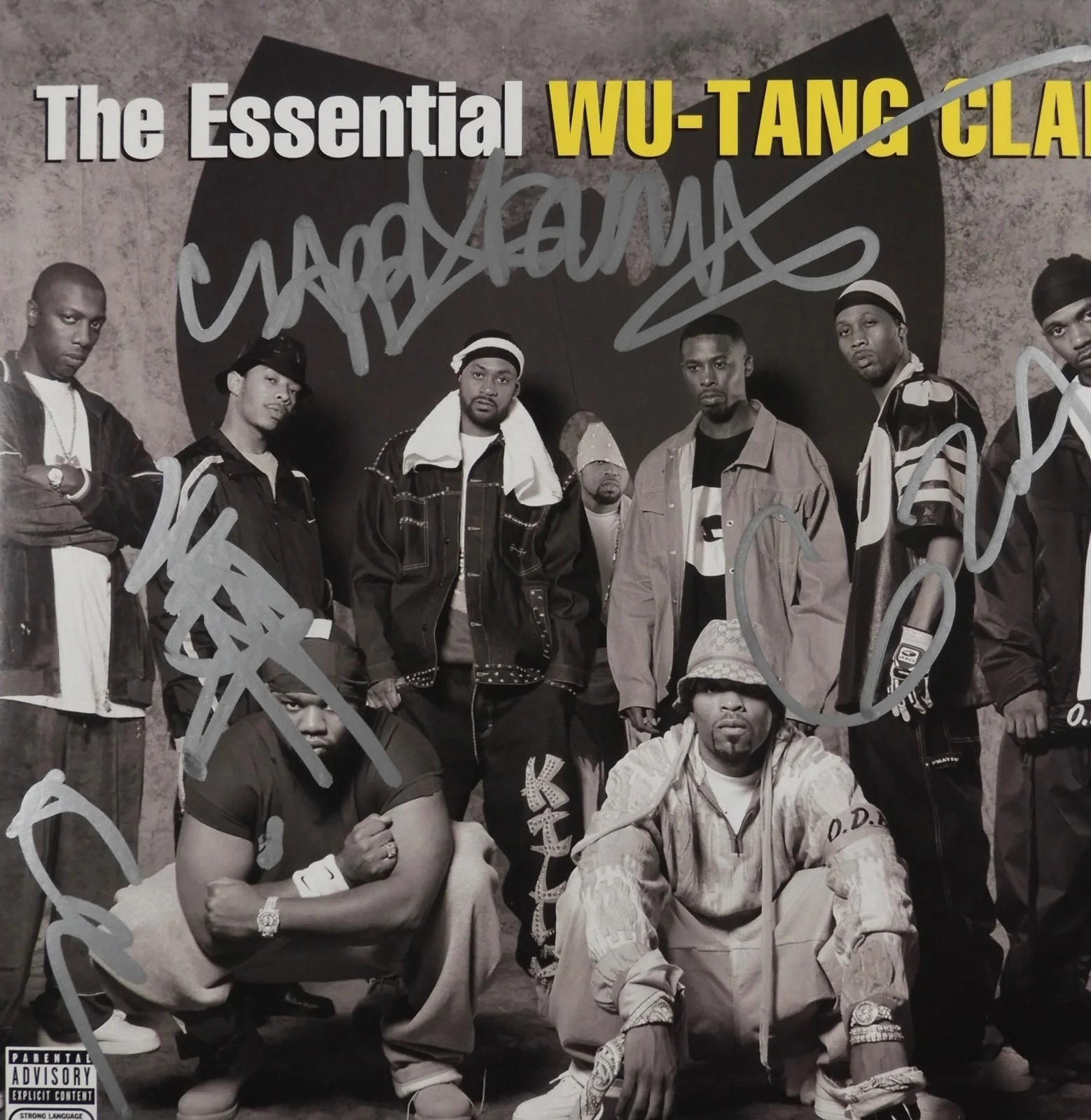 Wu-Tang Clan JSA Autograph Signed Album Vinyl Record The Essential, изображение 2
