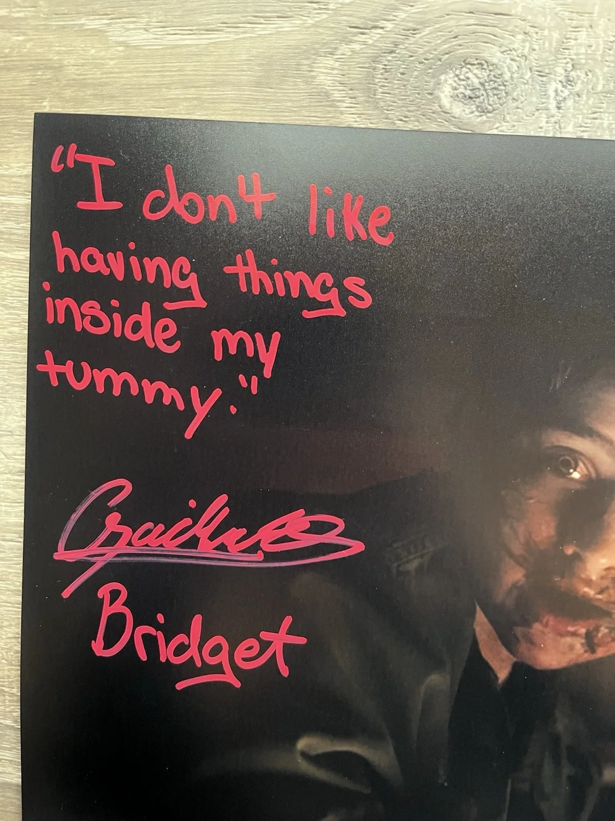 Gabrielle Echols — Gabrielle Echols Signed Inscribed Evil Dead Rise 8x10 Photo JSA COA Horror, image 4