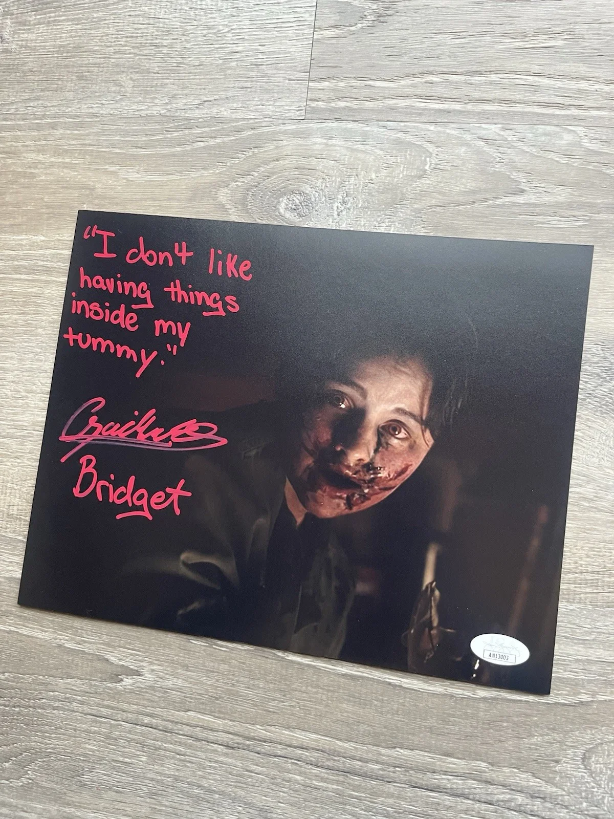 Gabrielle Echols — Gabrielle Echols Signed Inscribed Evil Dead Rise 8x10 Photo JSA COA Horror, image 5