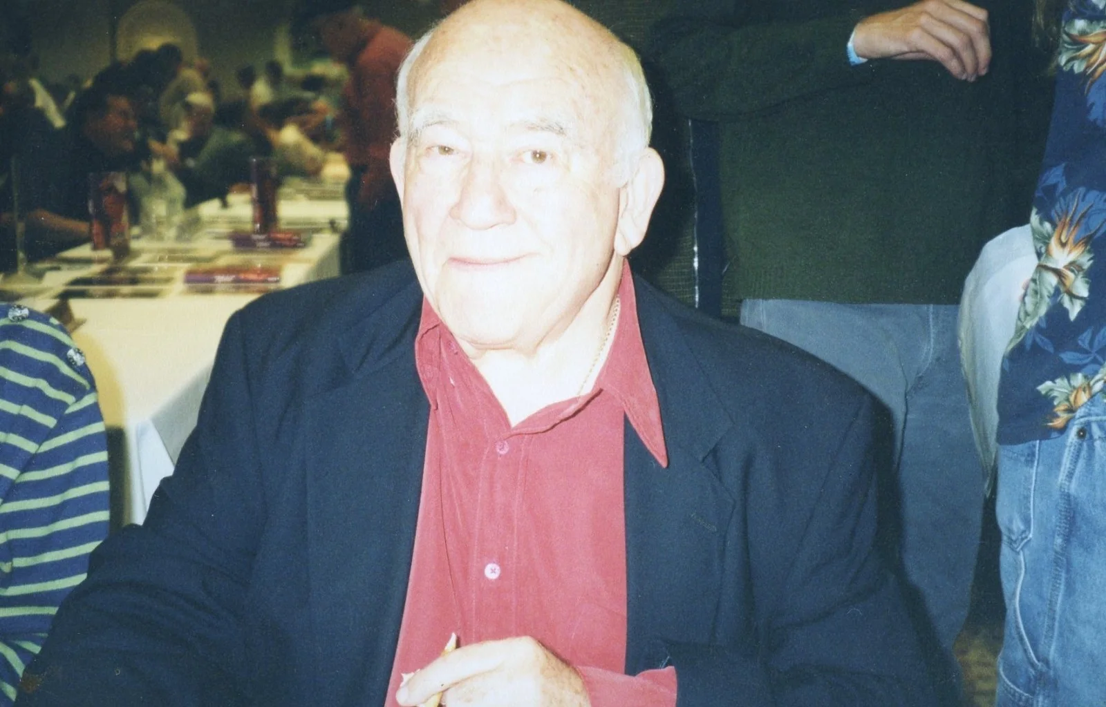 ED ASNER Autographed 8X10 B/W Photograph, image 2