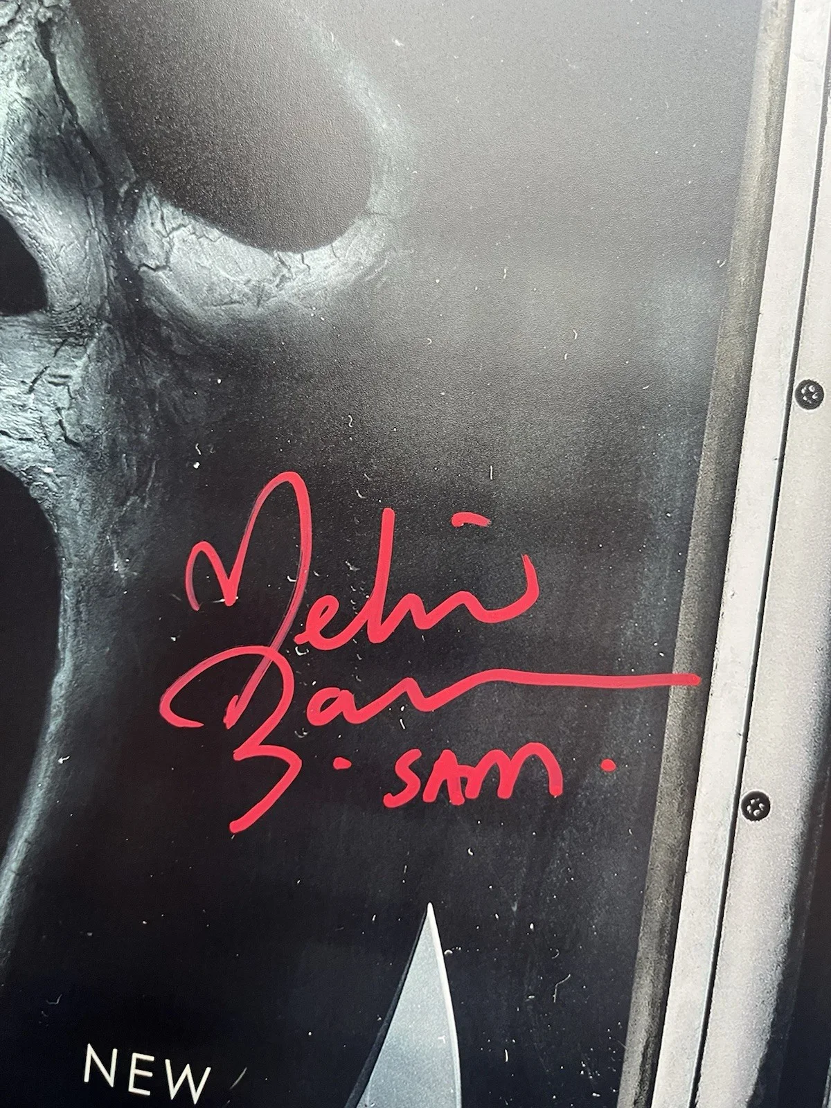 Melissa Barrera — Melissa Barrera Liana Liberato Dual Signed Scream 11x17 Photo JSA COA Ghostface, image 5