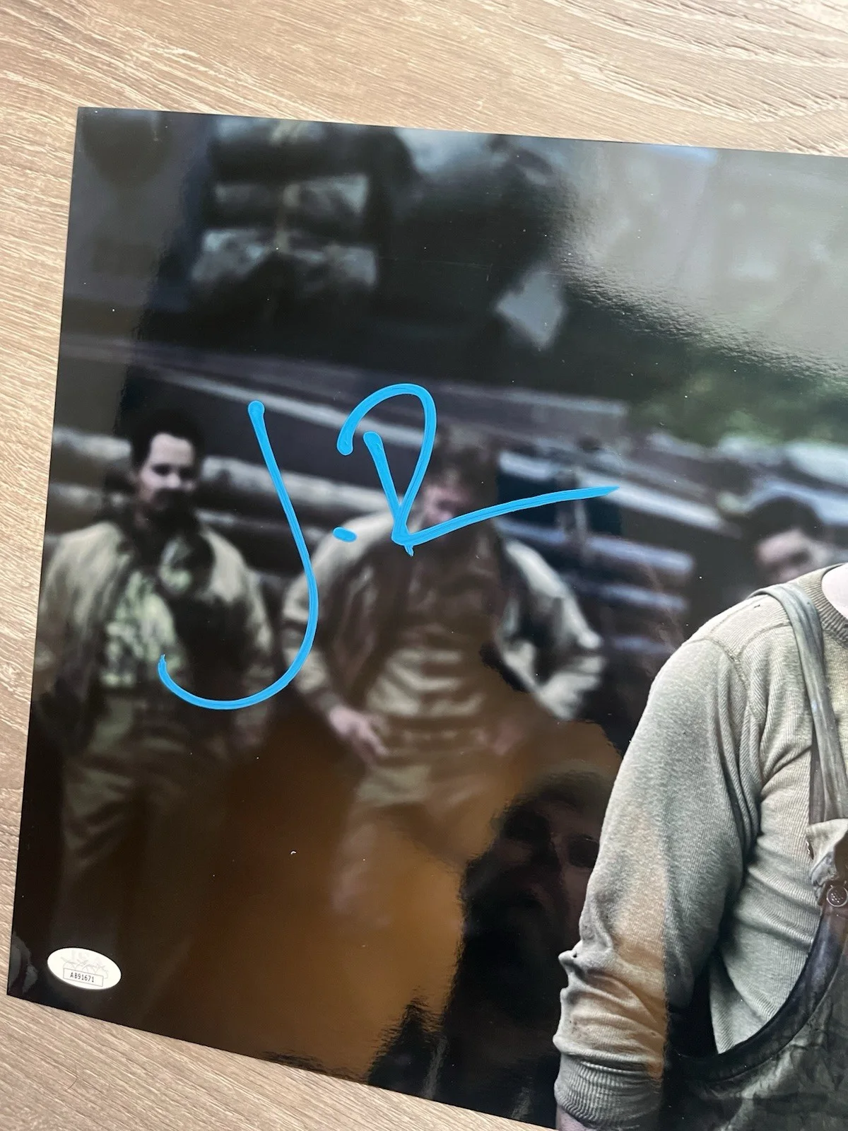 Jon Bernthal — Jon Bernthal Signed Fury 11x14 Metallic Photo JSA COA Punisher, изображение 5