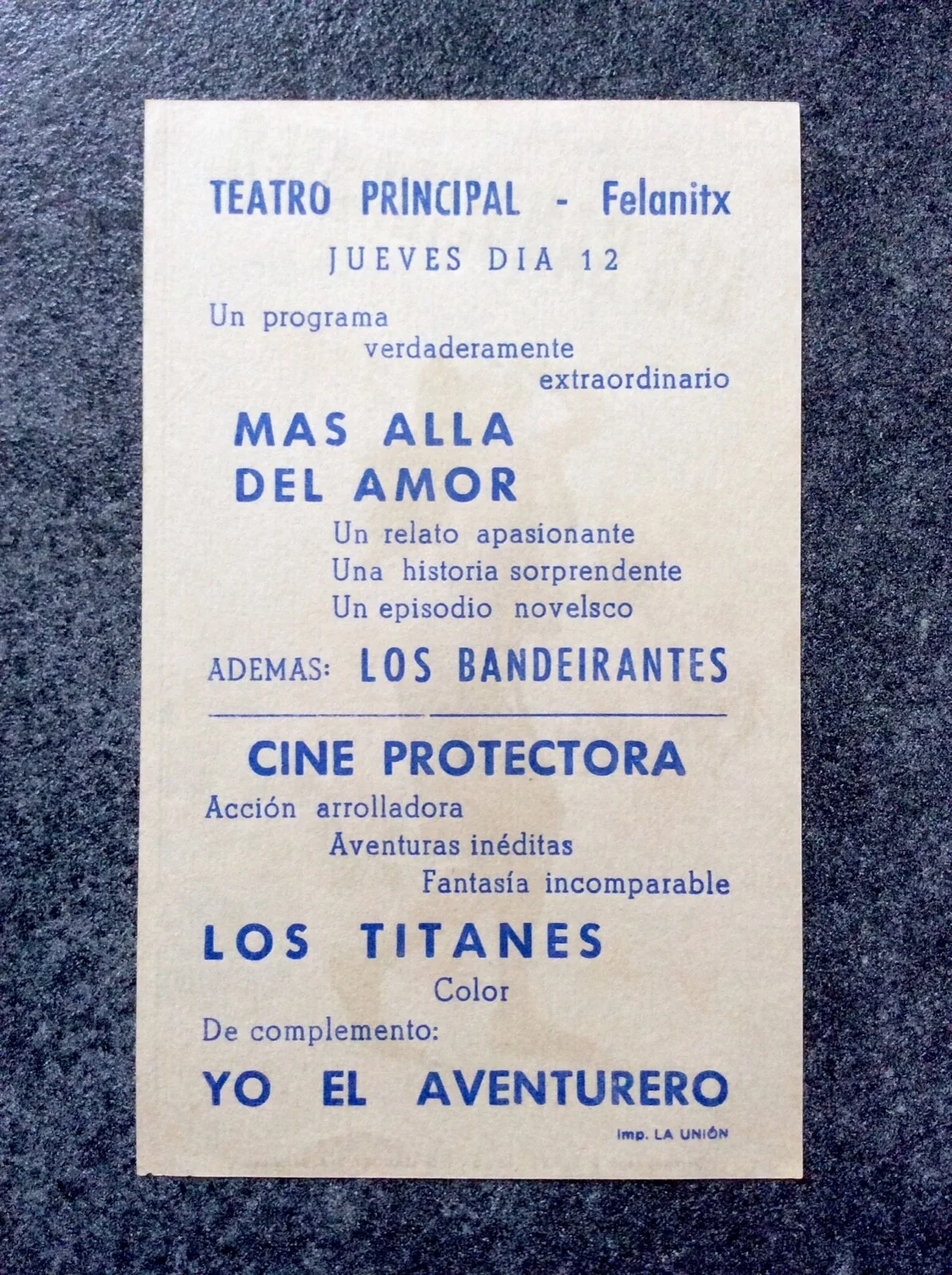 THE PIONEERS Original Movie Film Poster Herald ELGA ANDERSEN RAYMOND LOYER, изображение 2