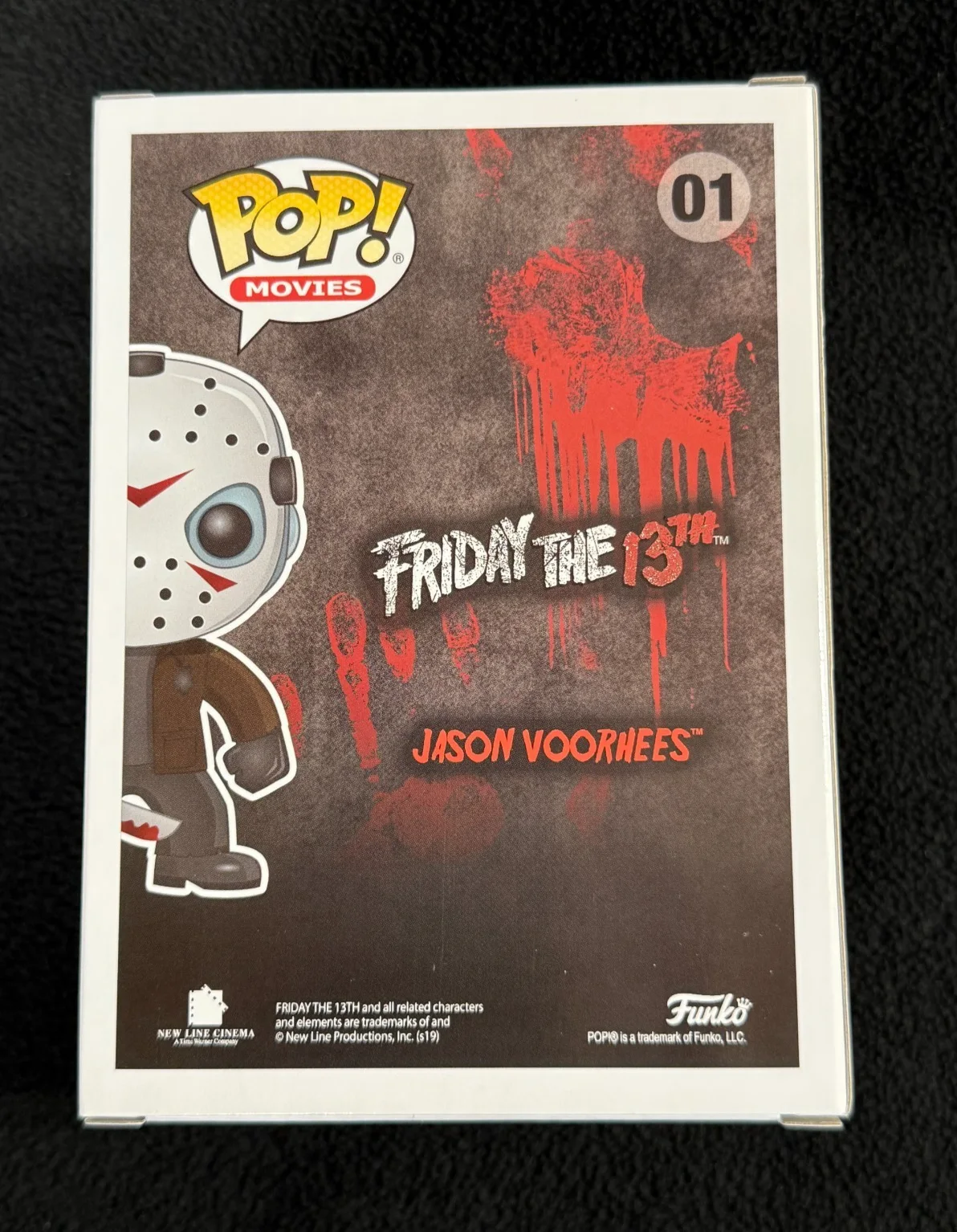 Ari Lehman — Ari Lehman Signed & Inscribed Jason Voorhees Funko Pop Figure JSA COA, image 4
