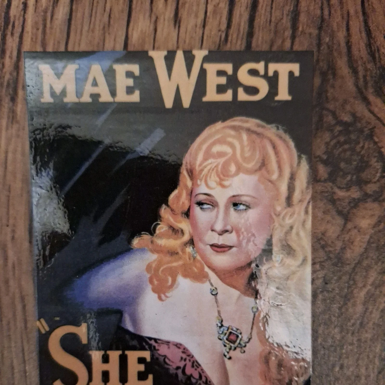 Vintage Style Postcard "She Done Him Wong" 1933 – Reproduction Art – Print, image 2
