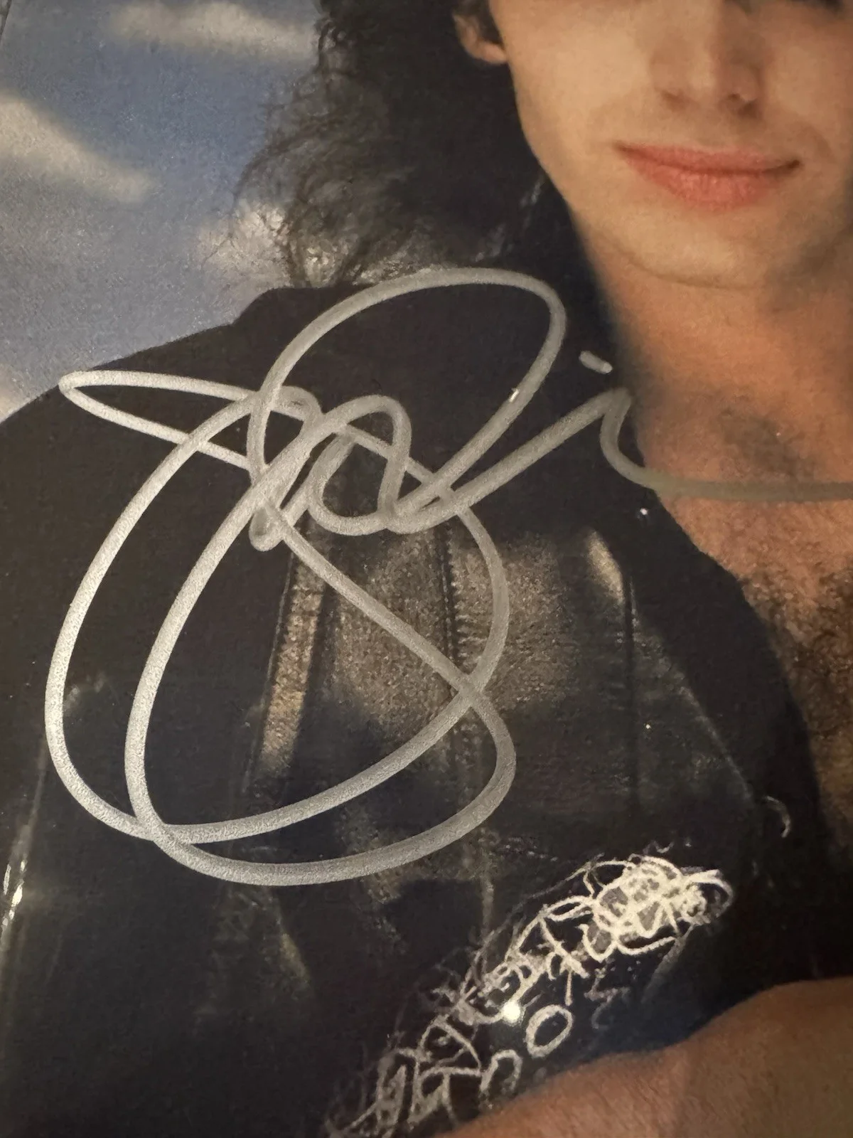 JOE SATRIANI SIGNED 8x10 PHOTO LEGENDARY GUITARIST AUTOGRAPH COA Chickenfoot, image 2