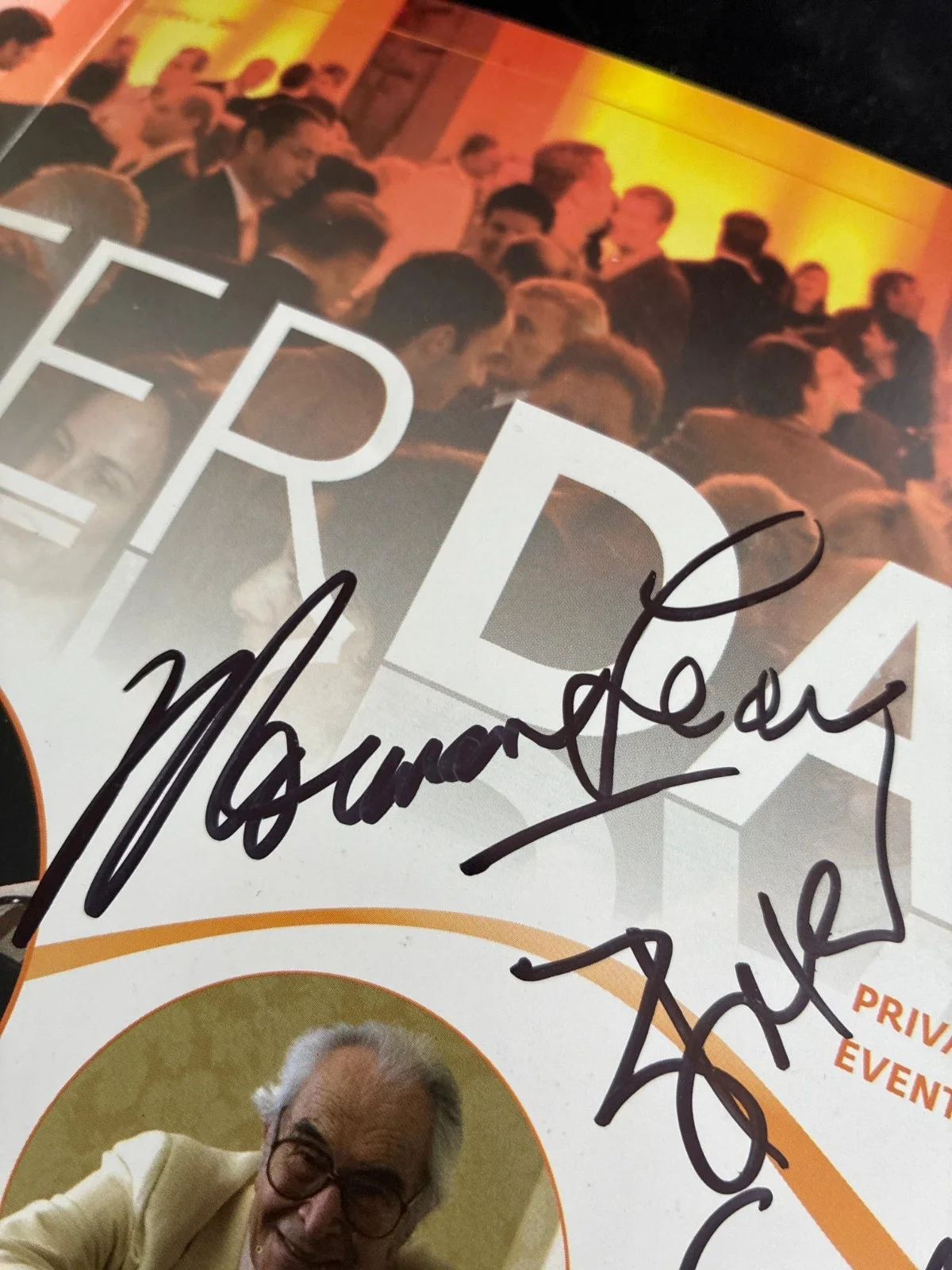 Paley After Dark 2008–2009 Program Signed by Norman Lear, Dave Brubeck & Alan, image 4