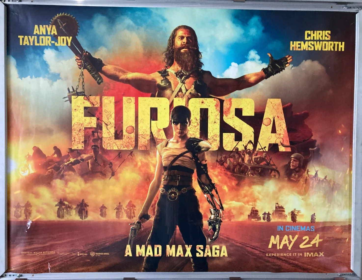 Cinema Poster: FURIOSA A MAD MAX STORY 2024 (Advance Quad) Anya Taylor-Joy, изображение 2