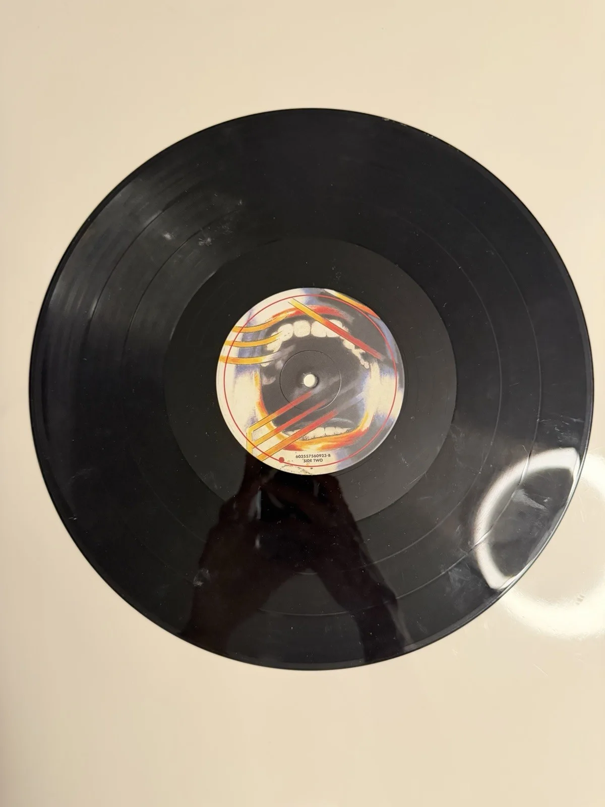 Def Leppard Autographed Hysteria Disc Rick Allen Savage Phil Collen Beckett LOA, изображение 4