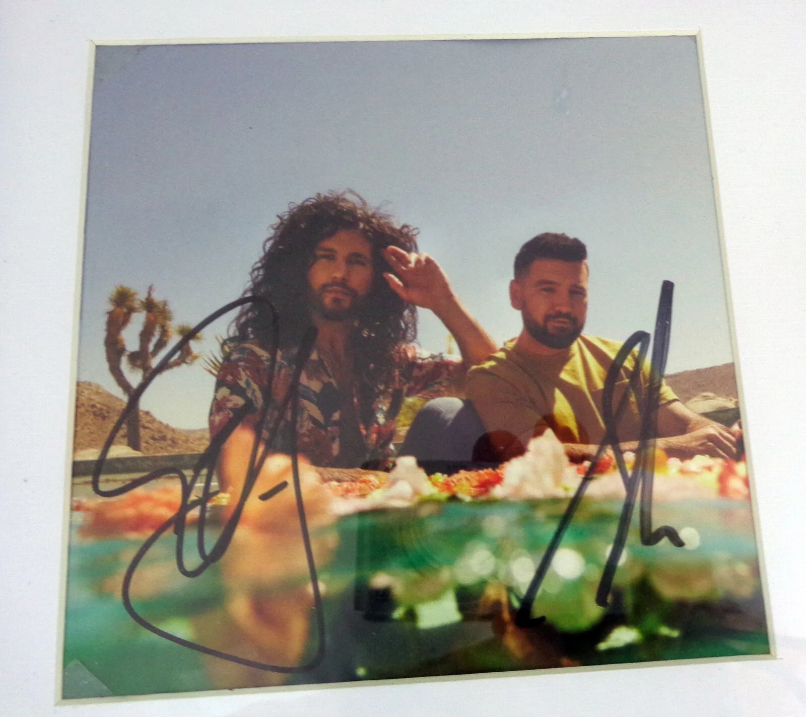 Dan, Shay — Dan + Shay Signed Autograph Good Things CD Framed PSA/DNA COA, image 2