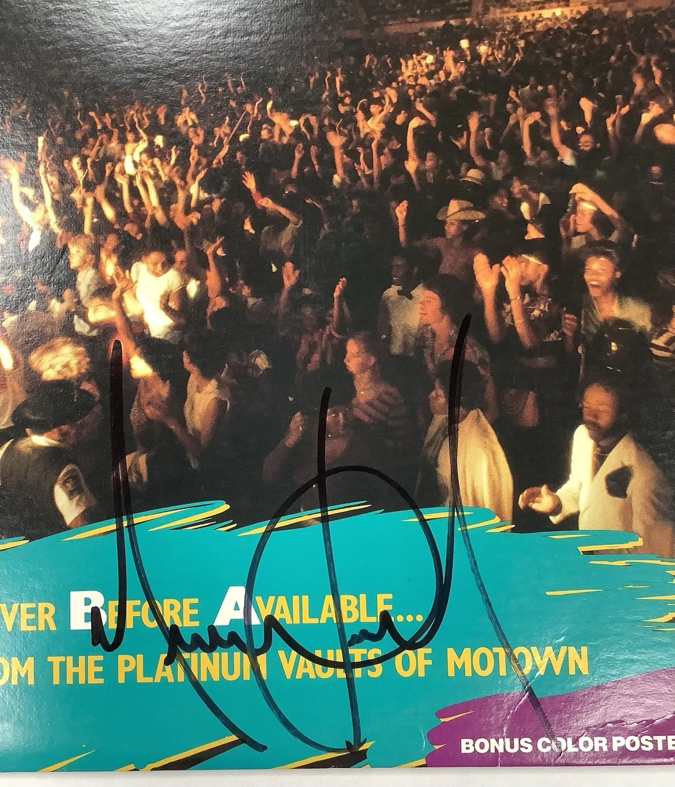 Michael Jackson Signed Album Vinyl Farewell My Summer Love Autograph PSA/DNA LOA, изображение 2