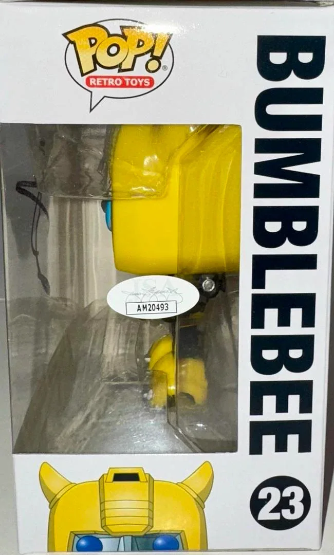 Mark Wahlberg Signed Funko Pop #23 "Bumblebee" (Transformers) - JSA COA, image 2