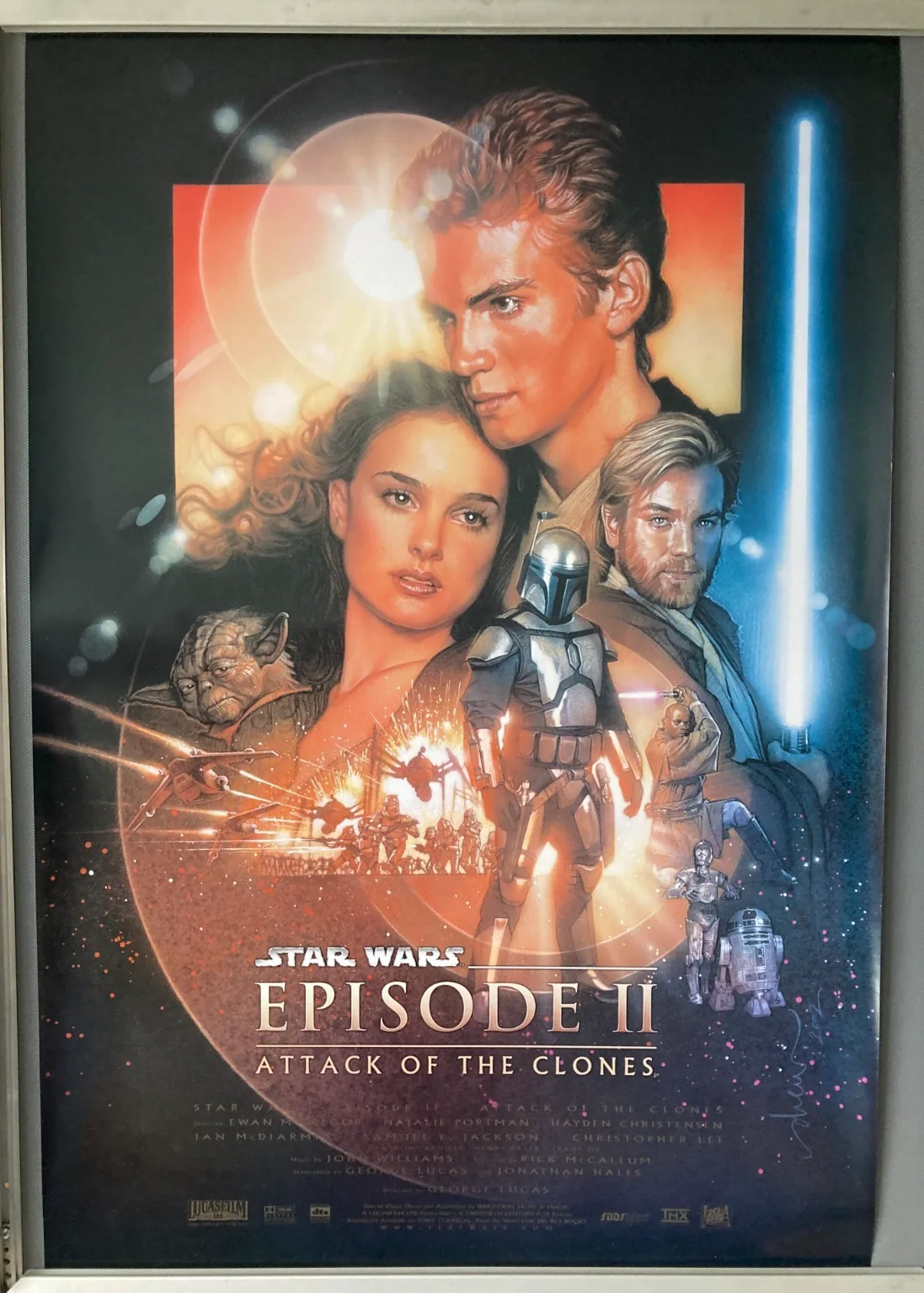 Cinema Poster: STAR WARS EPISODE II ATTACK OF THE CLONES 2002 (Main One Sheet), изображение 2