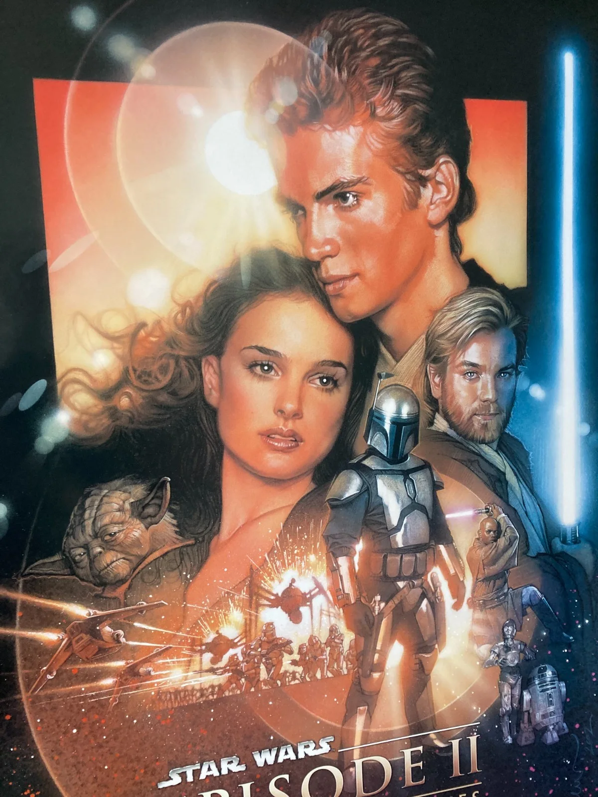 Cinema Poster: STAR WARS EPISODE II ATTACK OF THE CLONES 2002 (Main One Sheet), изображение 4