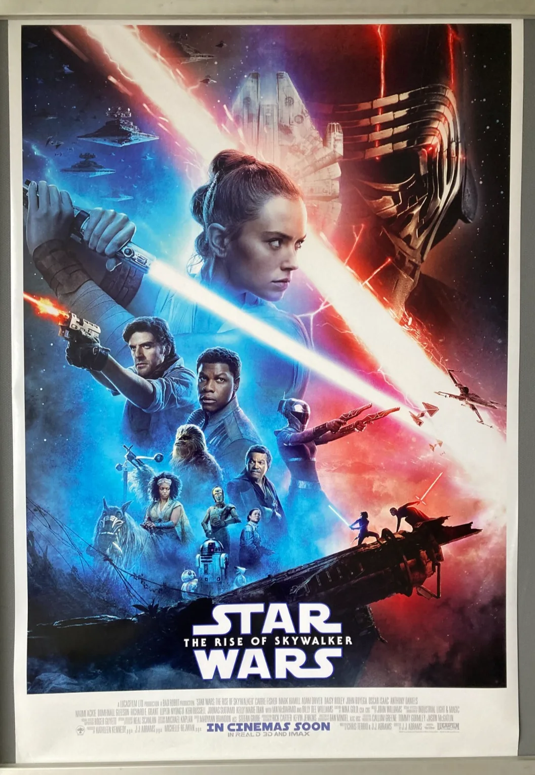 Cinema Poster: STAR WARS THE RISE OF SKYWALKER 2019 (Main One Sheet) Mark Hamill, изображение 2