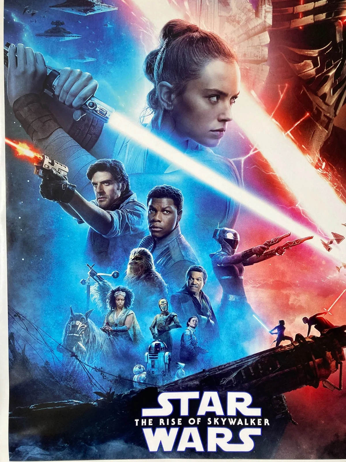 Cinema Poster: STAR WARS THE RISE OF SKYWALKER 2019 (Main One Sheet) Mark Hamill, изображение 3