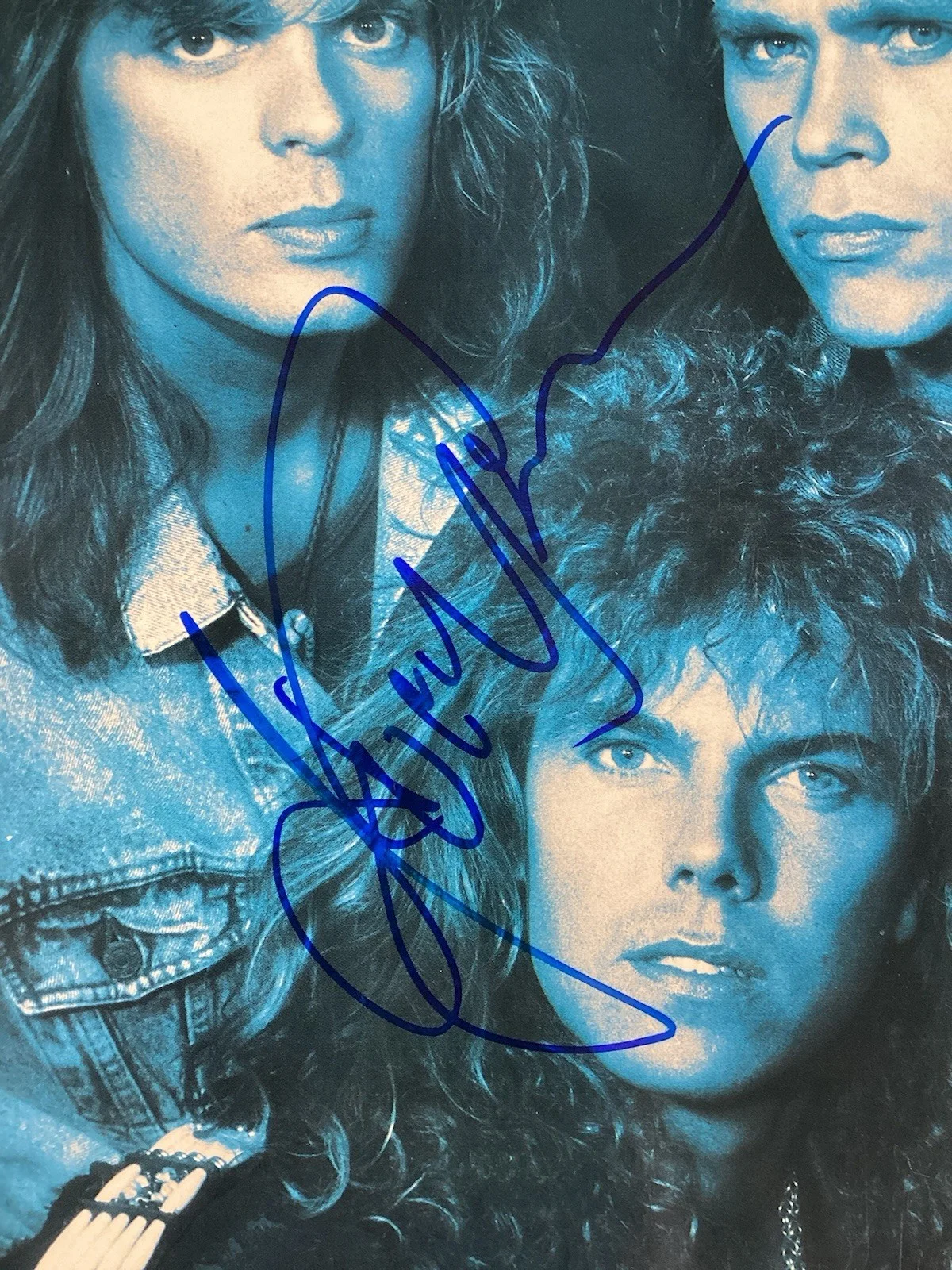 Europe Signed Album Vinyl 1988 Tempest Haugland Autograph PSA/DNA, изображение 2