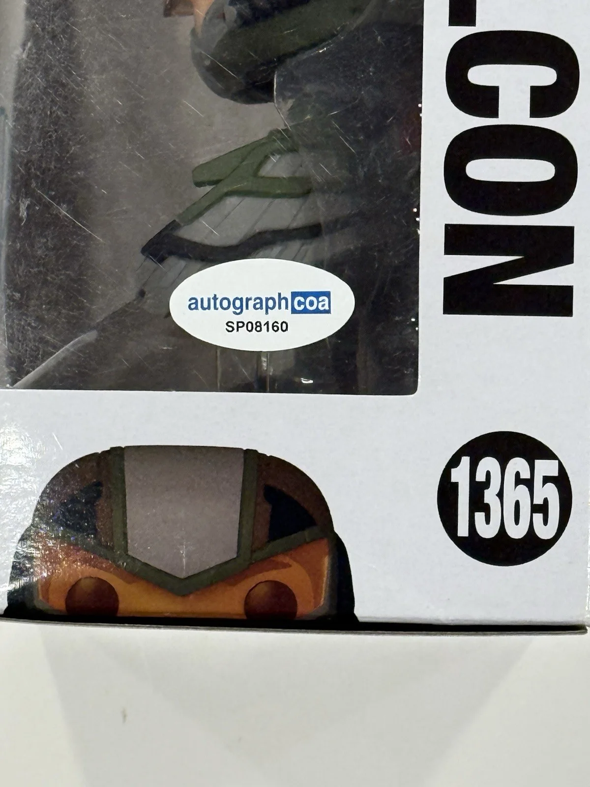 Danny Ramirez — Danny Ramirez Signed Falcon Marvel Captain America Funko Pop #1365 Autograph COA, изображение 4