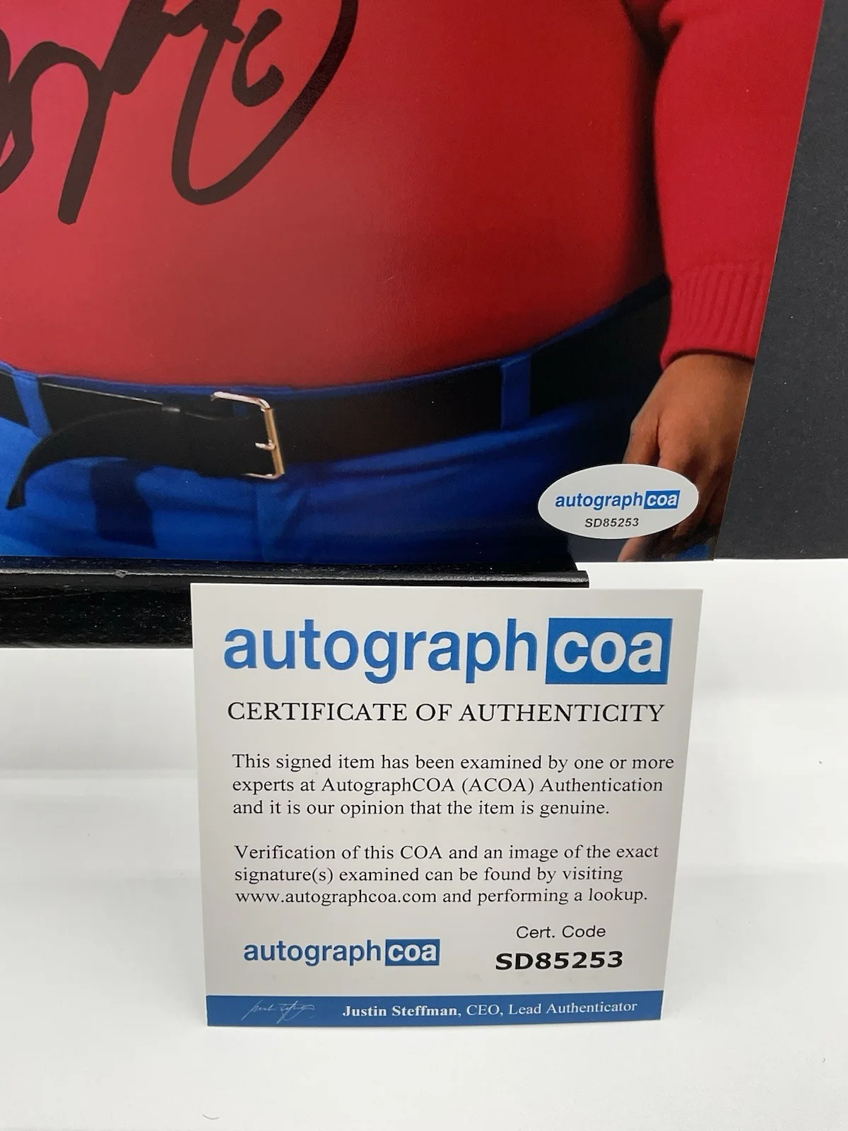 Kenan Thompson — Kenan Thompson Signed photo Fat Albert signed 8x10 ACOA SNL autographed picture, image 3