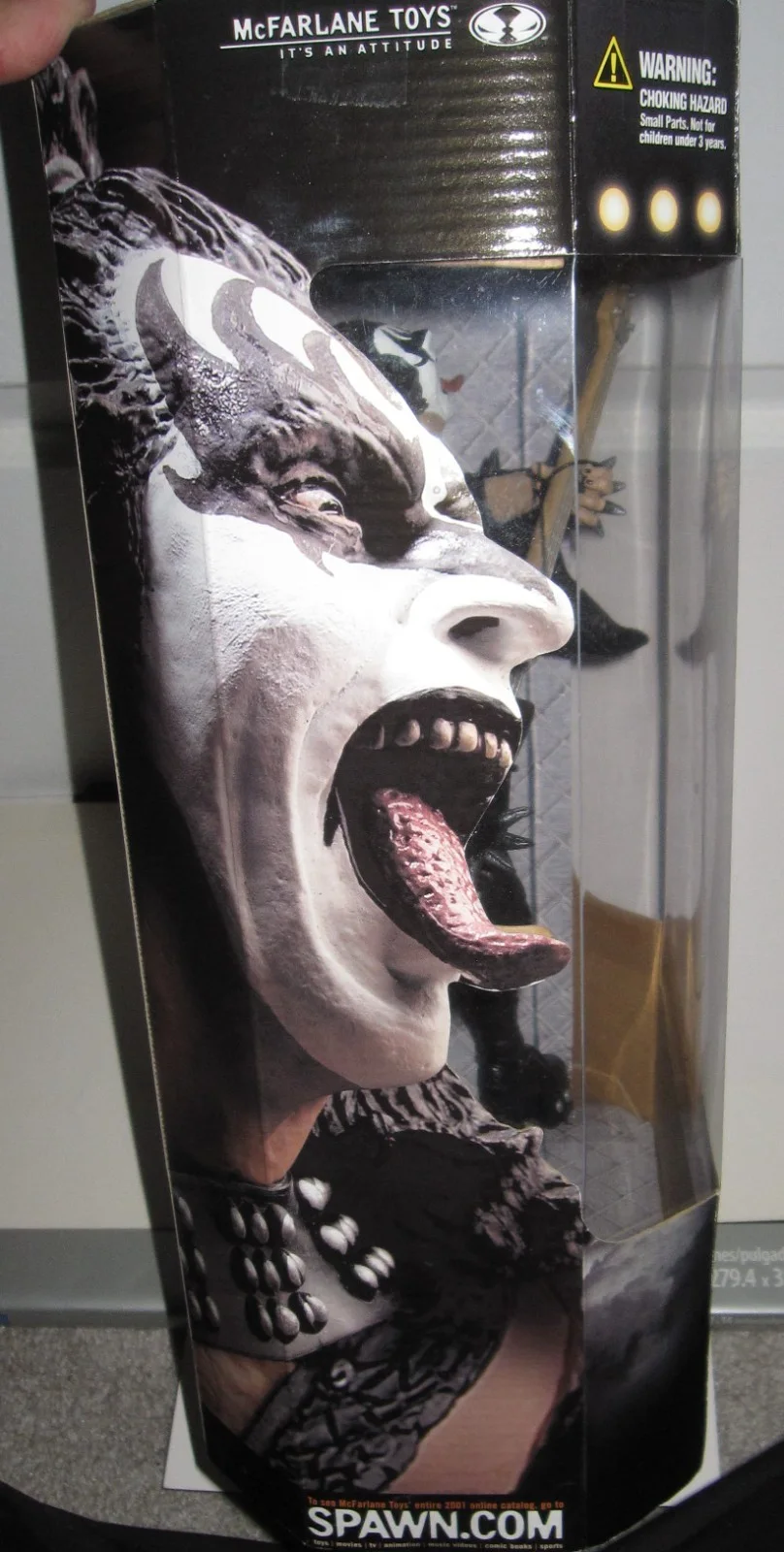 GENE SIMMONS SIGNED KISS ACTION FIGURE ALIVE THE DEMON SUPER STAGE MCFARLANE JSA, изображение 5