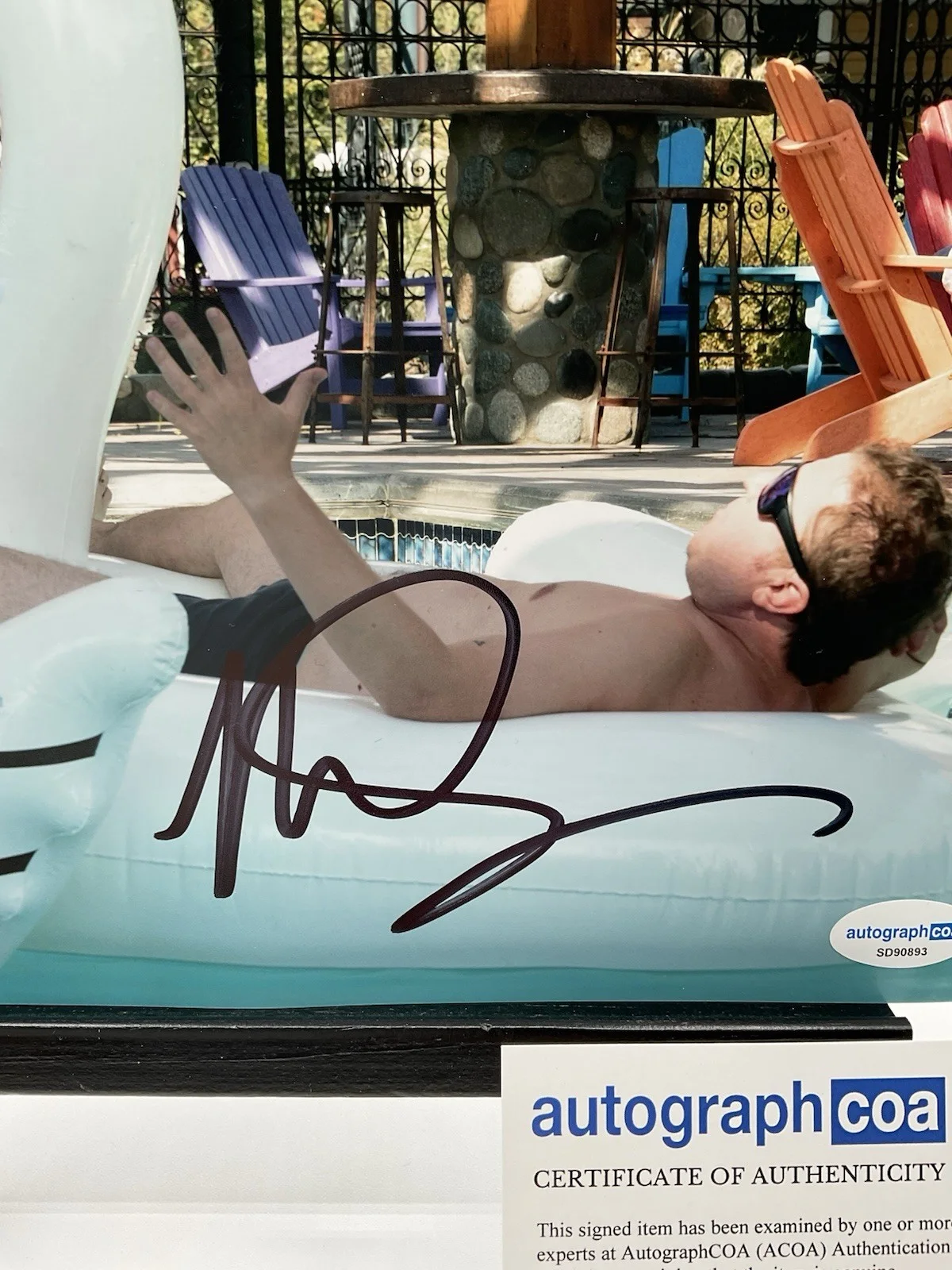 Nick Swardson — Nick Swardson Signed photo Buddy Games signed photo ACOA Comedy signed 8x10 Swan, image 2