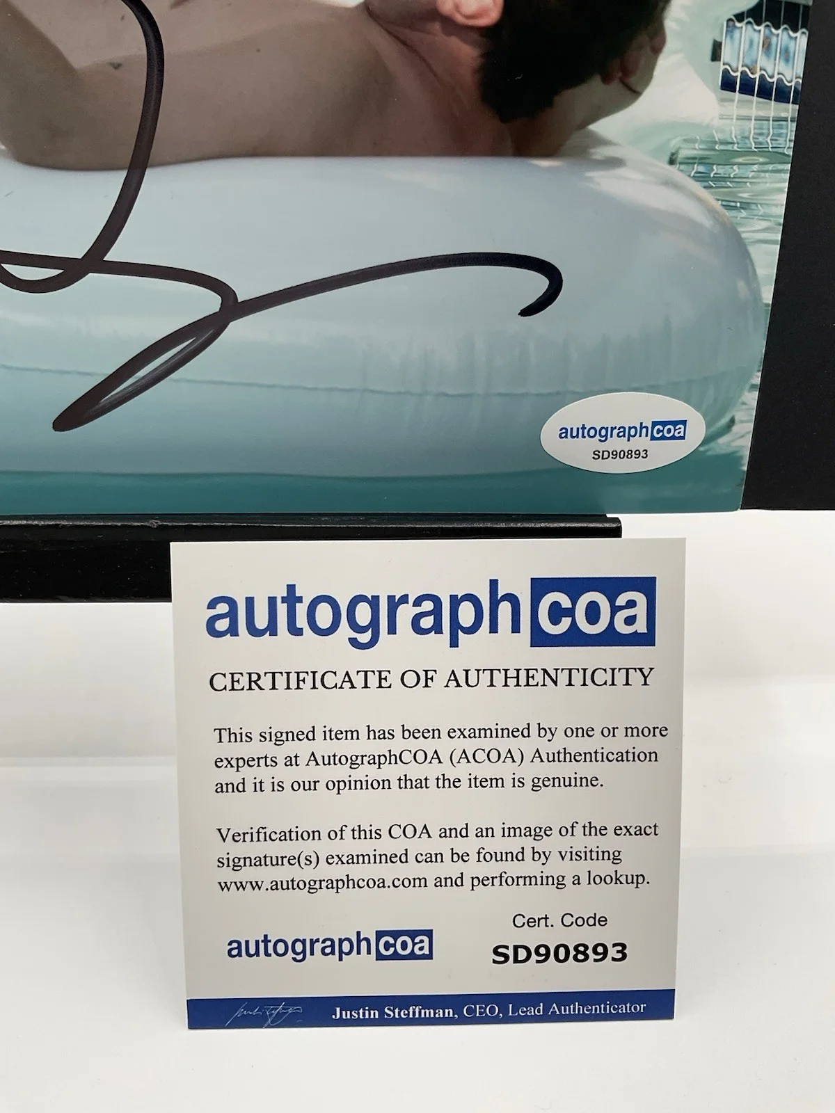 Nick Swardson — Nick Swardson Signed photo Buddy Games signed photo ACOA Comedy signed 8x10 Swan, image 3