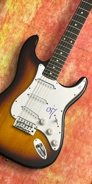 PSA King Gizzard and the Lizard * STU MACKENZIE * Signed Electric Guitar COA, изображение 3