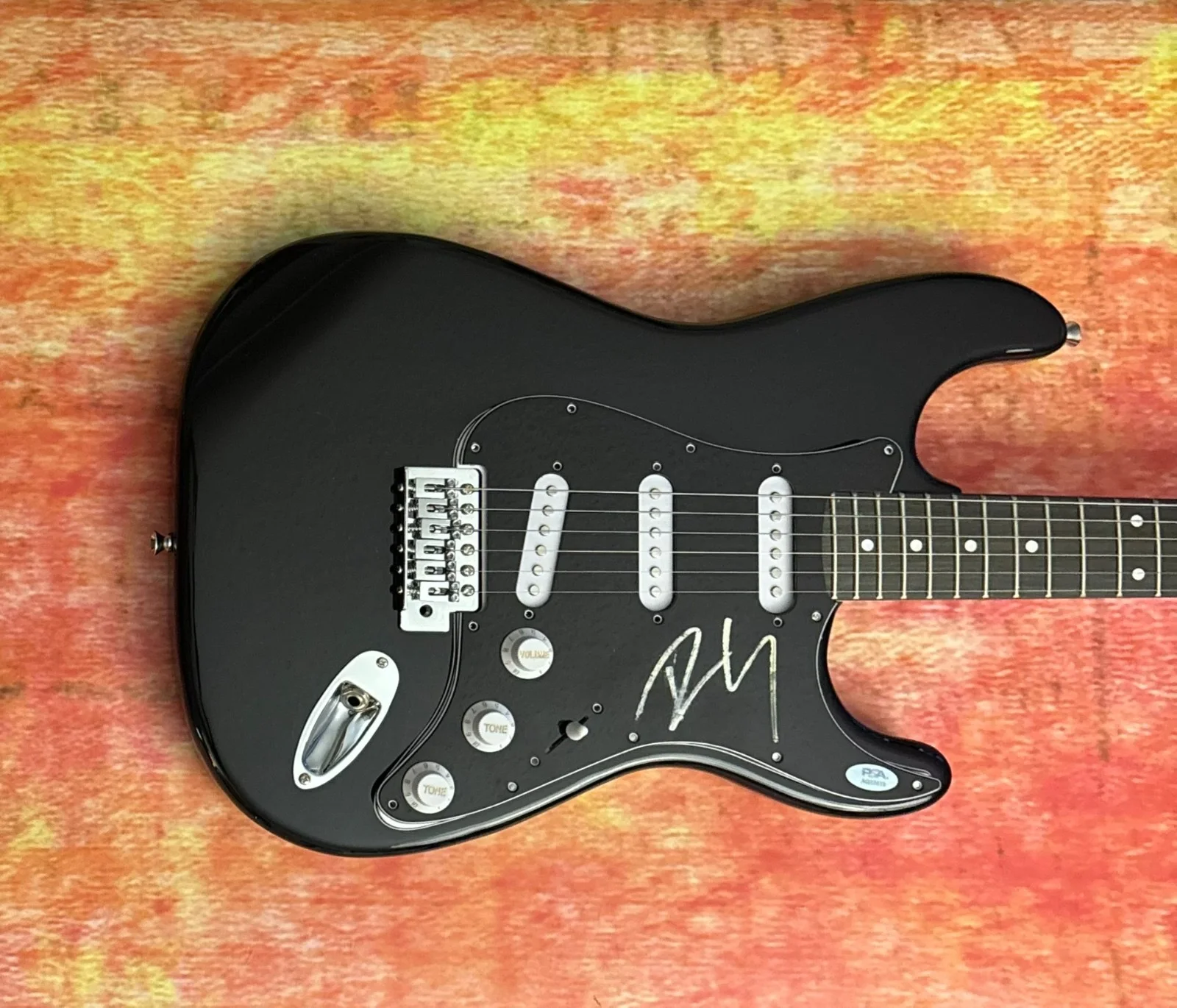 PSA Right Next Door Blues Star * ROBERT CRAY * Signed Electric Guitar COA, image 4