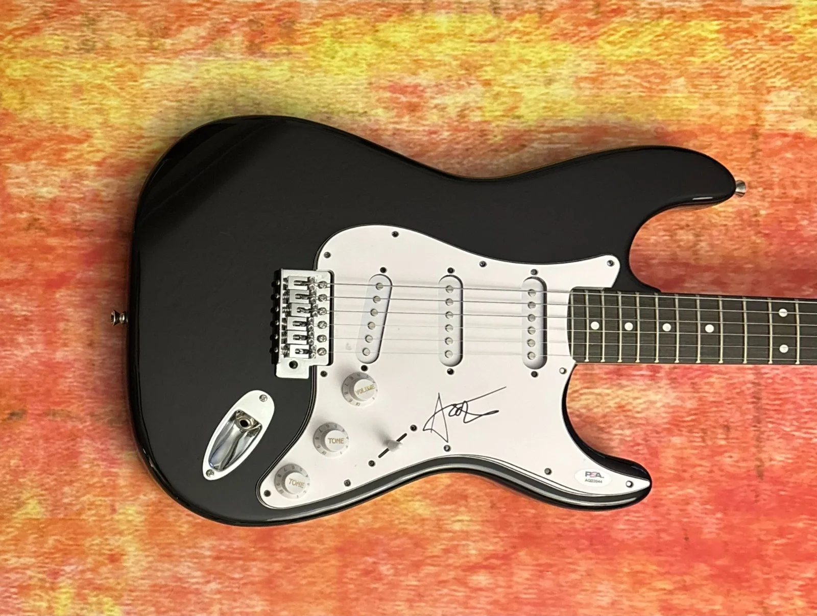 PSA Weezer Band Bassist * SCOTT SHRINER * Signed Electric Guitar COA, изображение 4