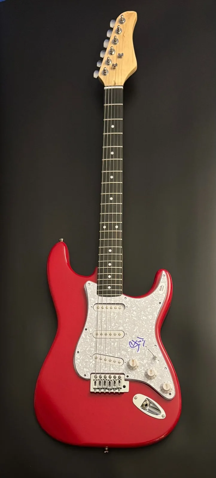 PSA King Gizzard and the Lizard * STU MACKENZIE * Signed Electric Guitar COA, изображение 2
