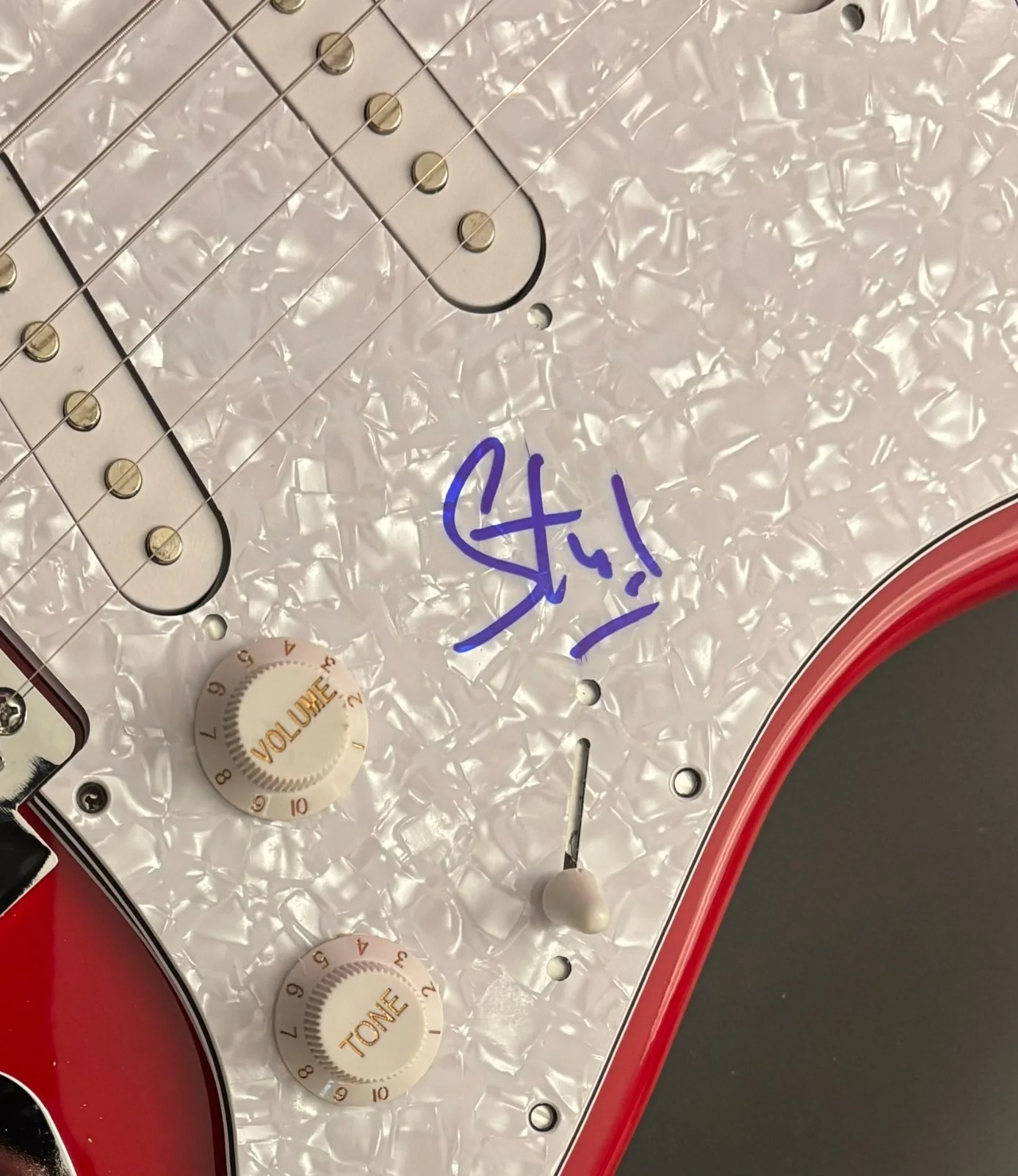 PSA King Gizzard and the Lizard * STU MACKENZIE * Signed Electric Guitar COA, изображение 3