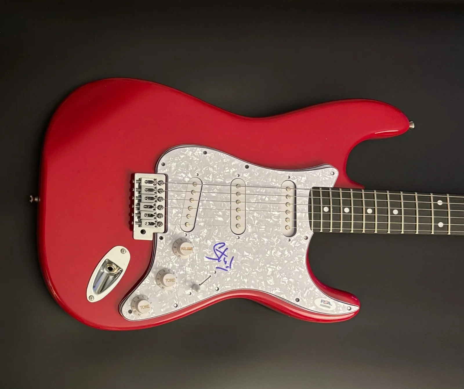 PSA King Gizzard and the Lizard * STU MACKENZIE * Signed Electric Guitar COA, изображение 5