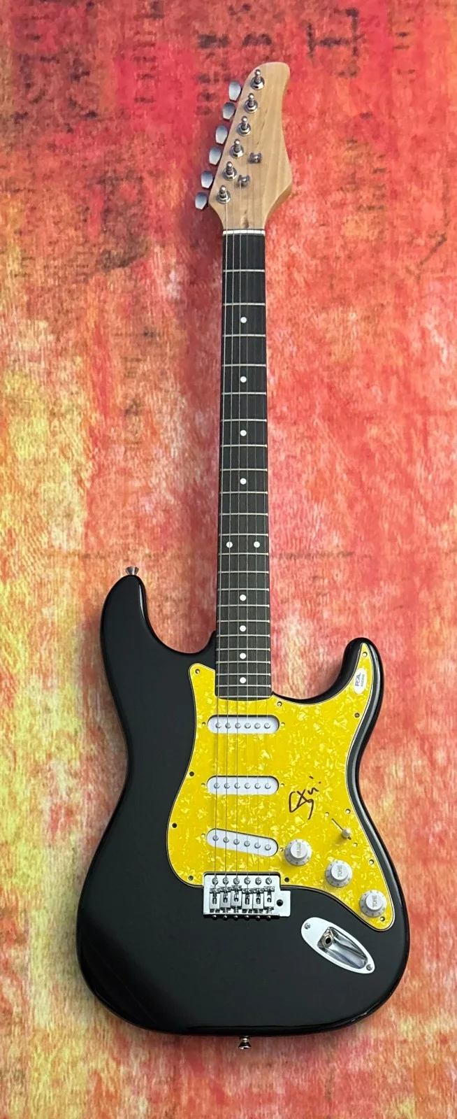 PSA King Gizzard and the Lizard * STU MACKENZIE * Signed Electric Guitar COA, изображение 3