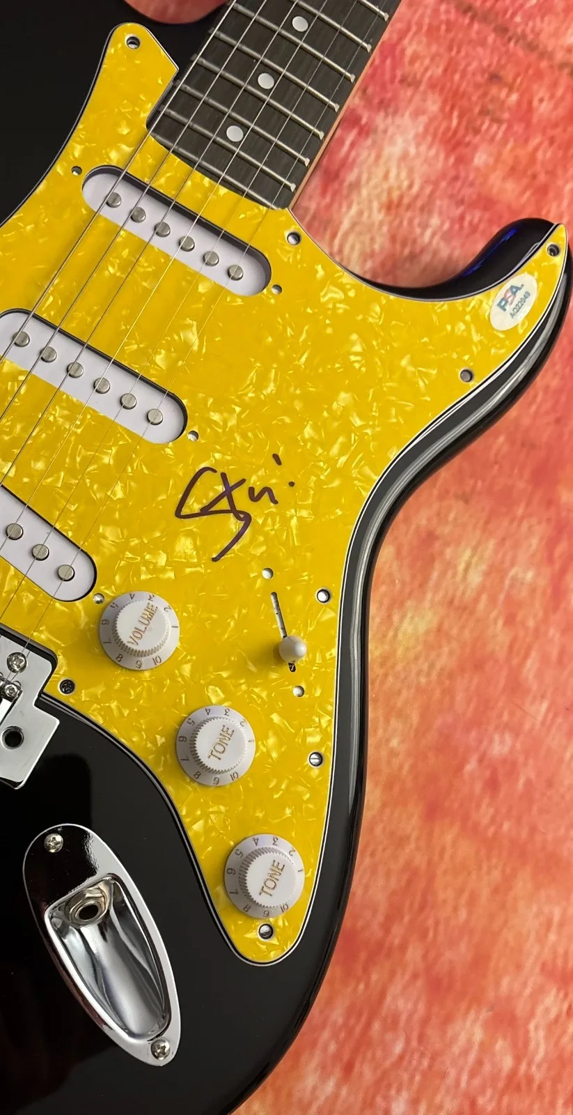 PSA King Gizzard and the Lizard * STU MACKENZIE * Signed Electric Guitar COA, изображение 5