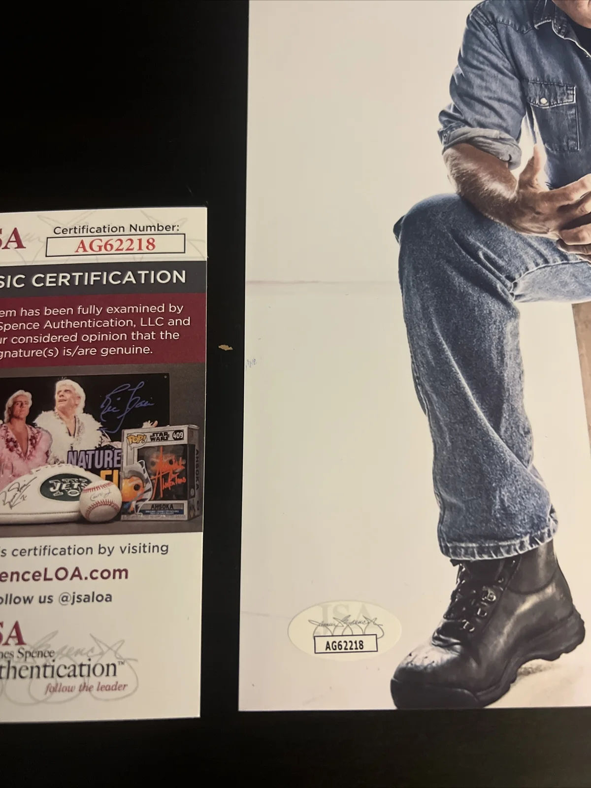 Jay Leno — Jay Leno SIGNED 8x10" Photo JSA COA Autographed The Tonight Show Cars, изображение 3