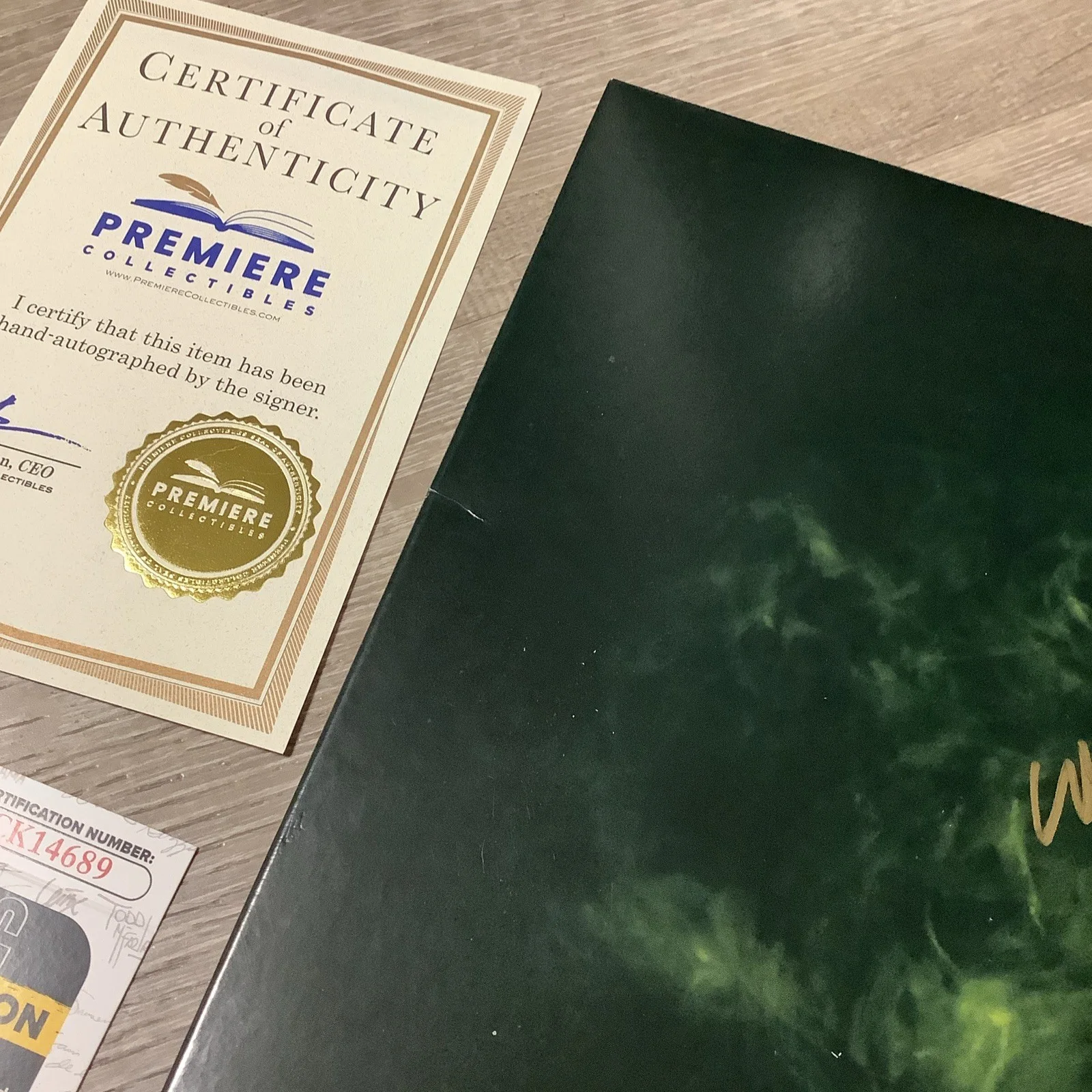 Wiz Khalifa Signed Autograph Rolling Papers Vinyl Record 176/255 JSA COA, image 4