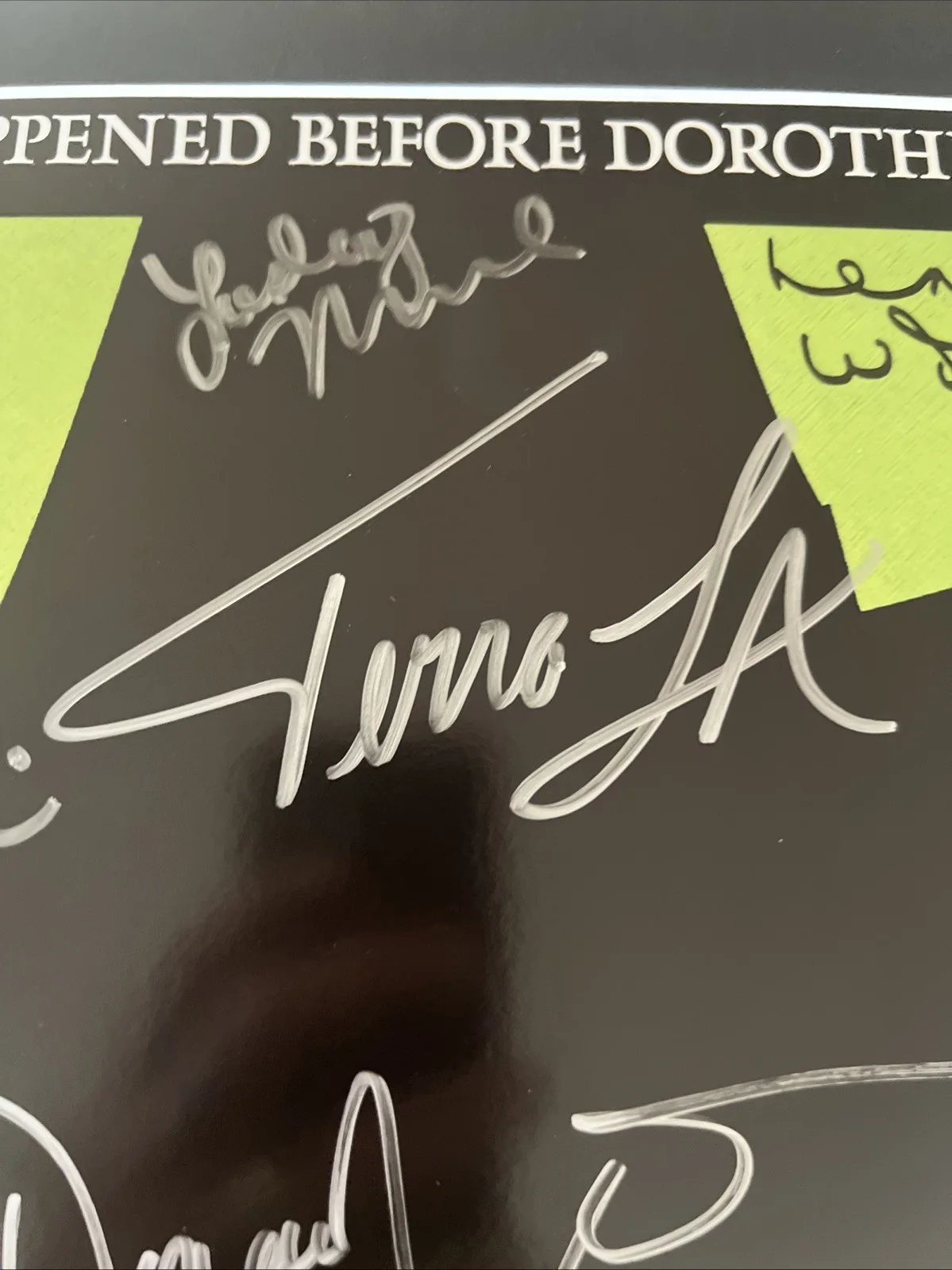 Wicked Signed Poster, image 3